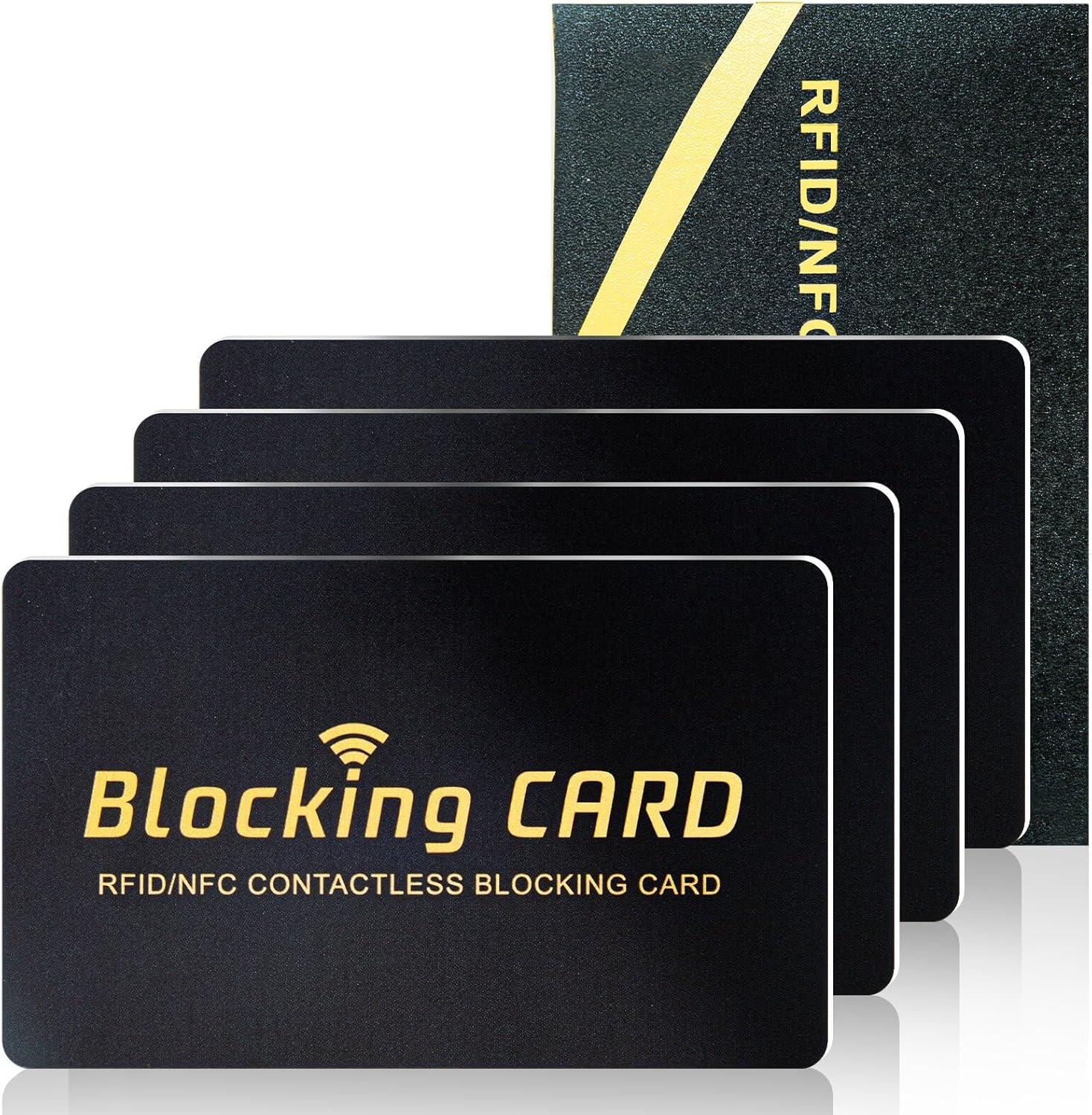 RFID-Blocking Tester: Compare Passport Protector, Slim Design... Wallet Savior (4Pack)