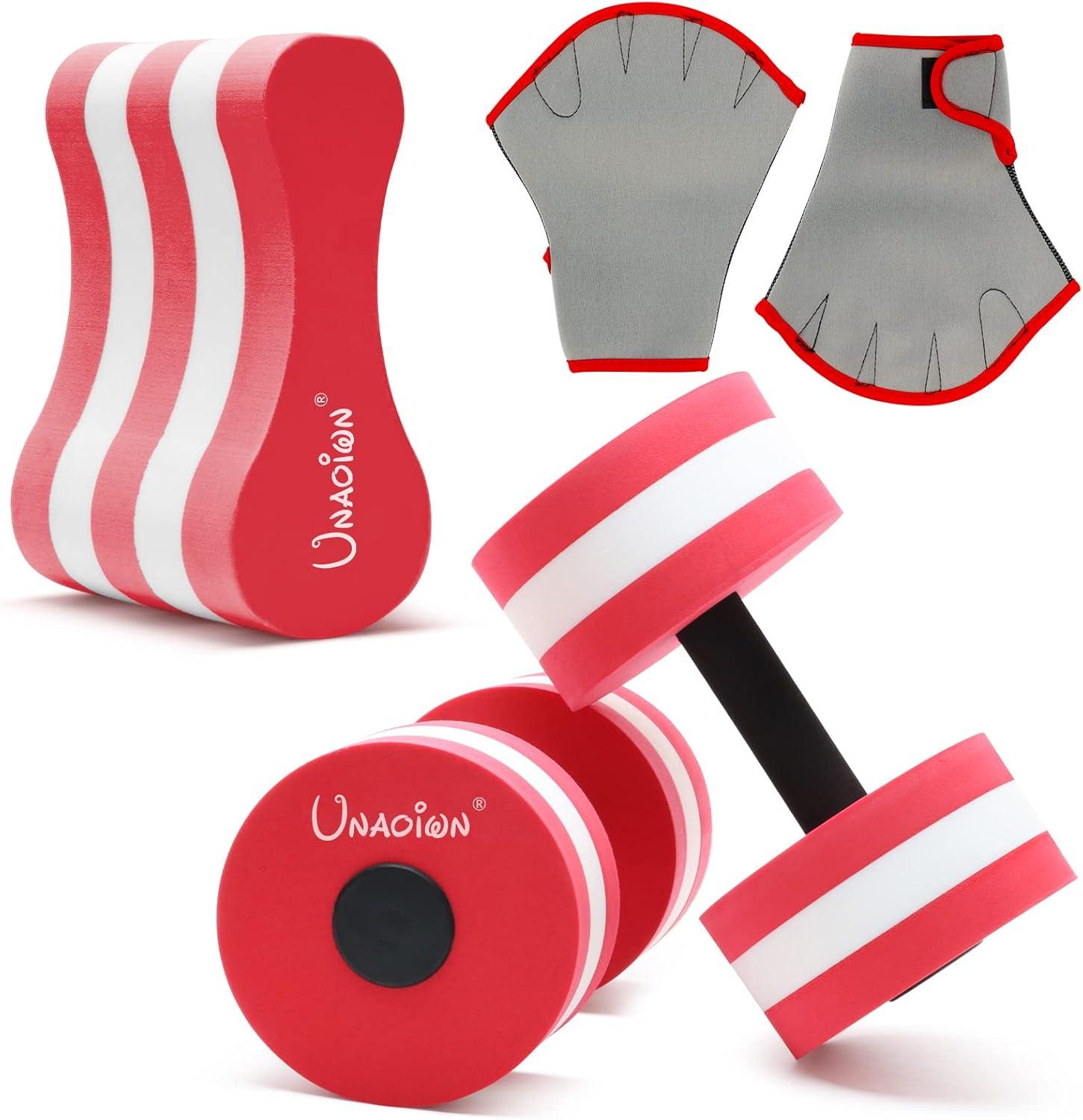 UNAOIWN Water Weights Showdown: Resisting Gravity, Tested for Swim Fit