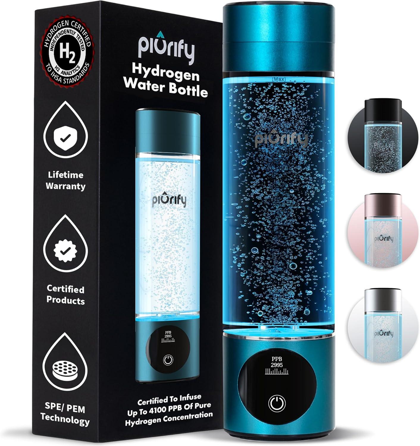 Hydrogen water generator tested: 4100+ PPB SPE/PEM, 6-hr retention (athletic hydration breakthrough)