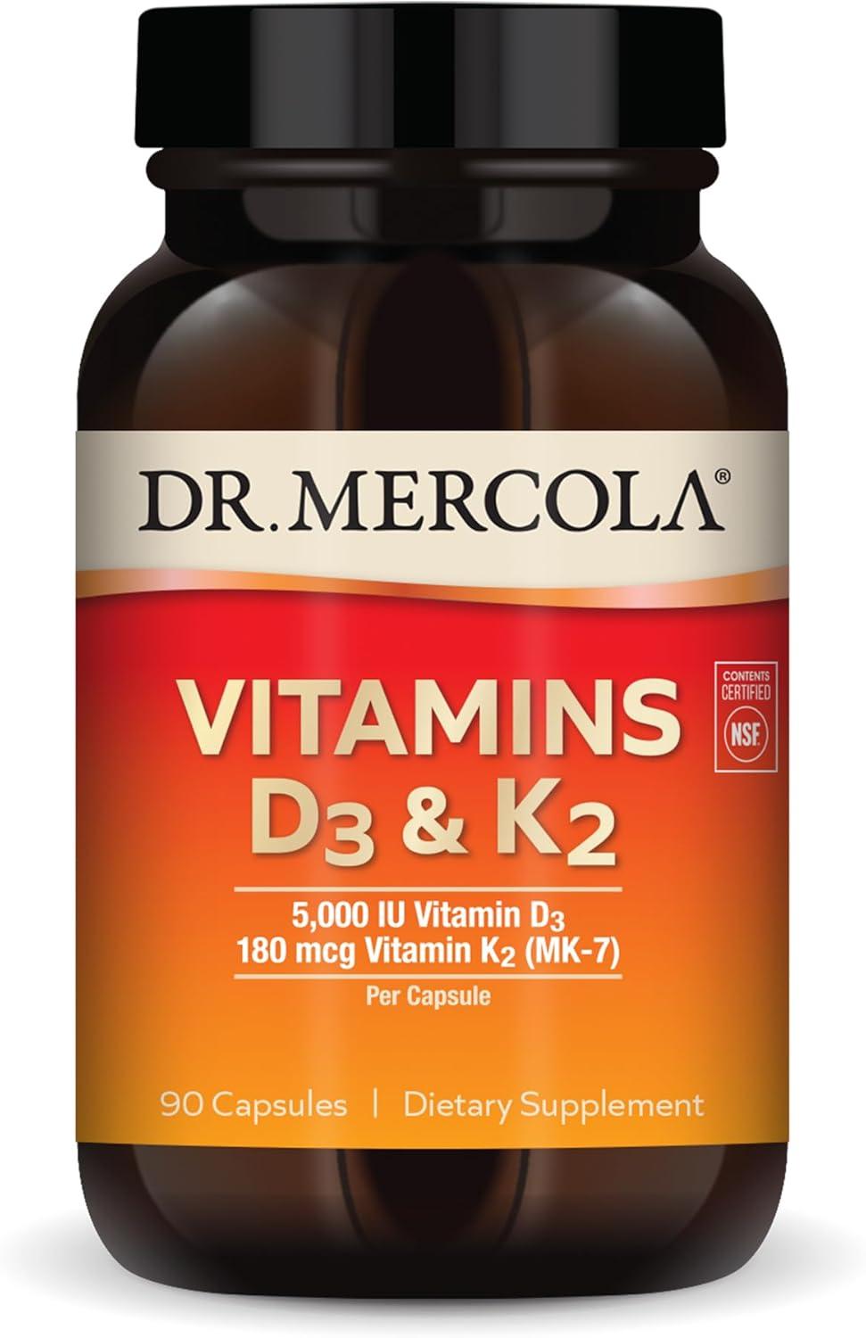 Mercola Vitamins D3/K2 Showdown: tested heart, immune insights!
