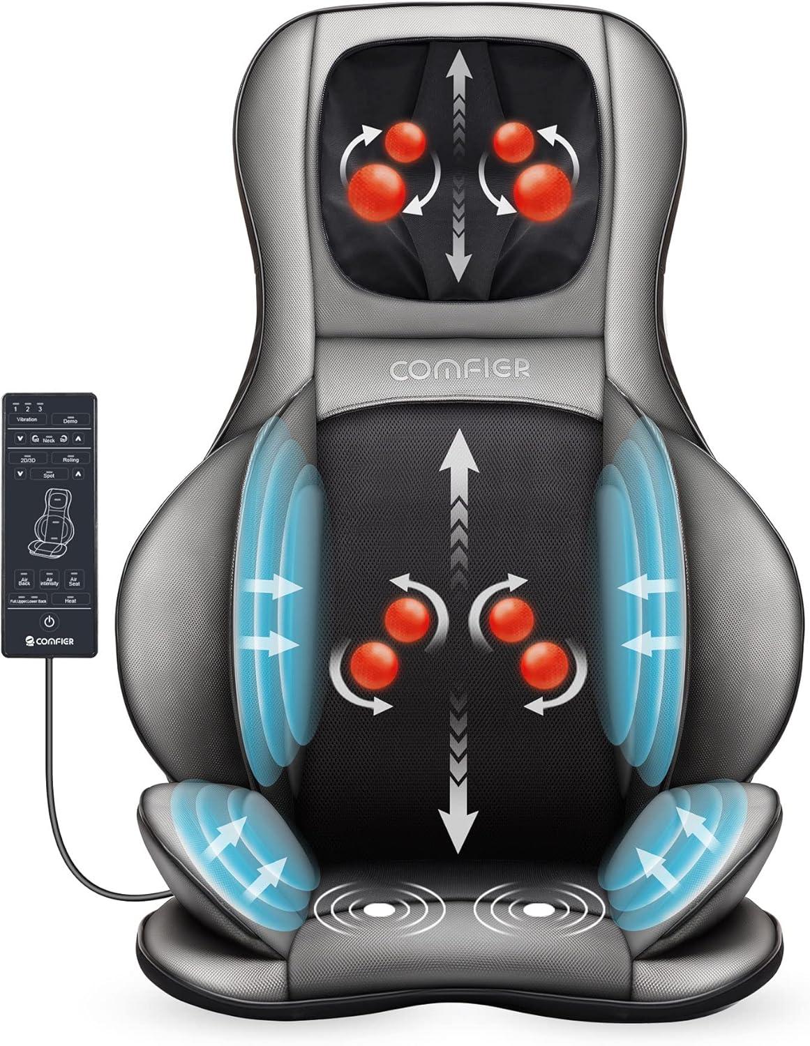 Versus Shiatsu tested: Dark Gray vs. Seasonal Gifts for Relax & Pain Relief