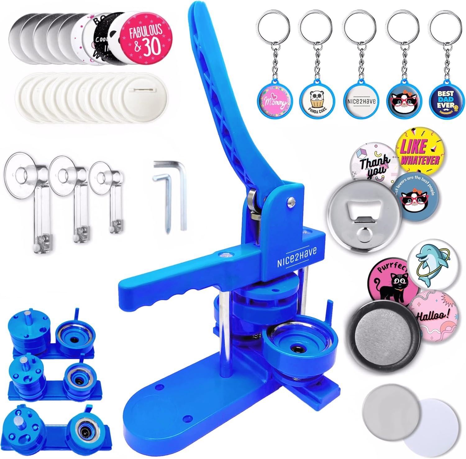 Creative Button Maker Showdown: Tested Sizes & Designs... Value Expanded!