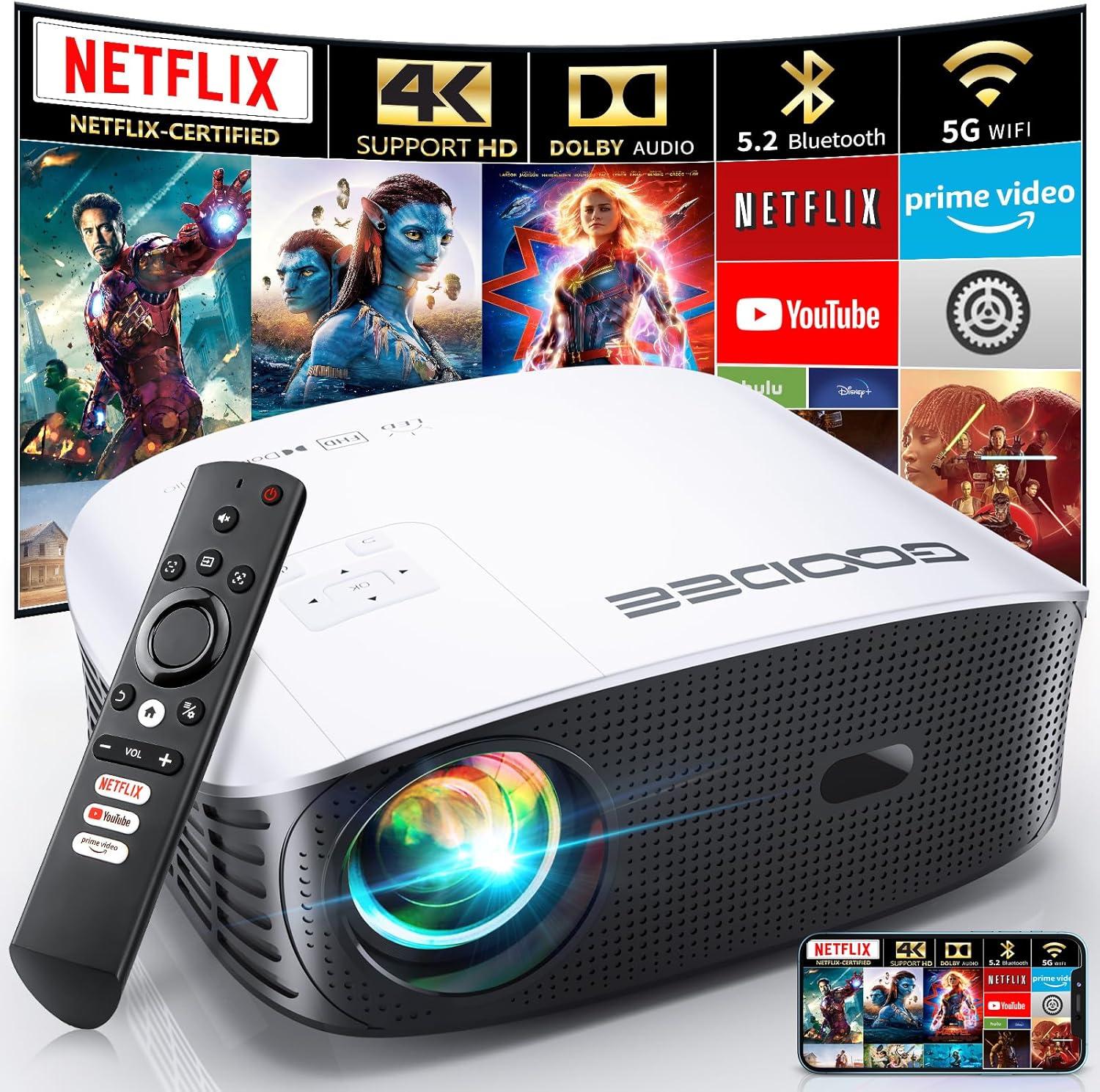 GooDee 4K Projector Showdown: Tested Zoom & 5G WiFi Insights