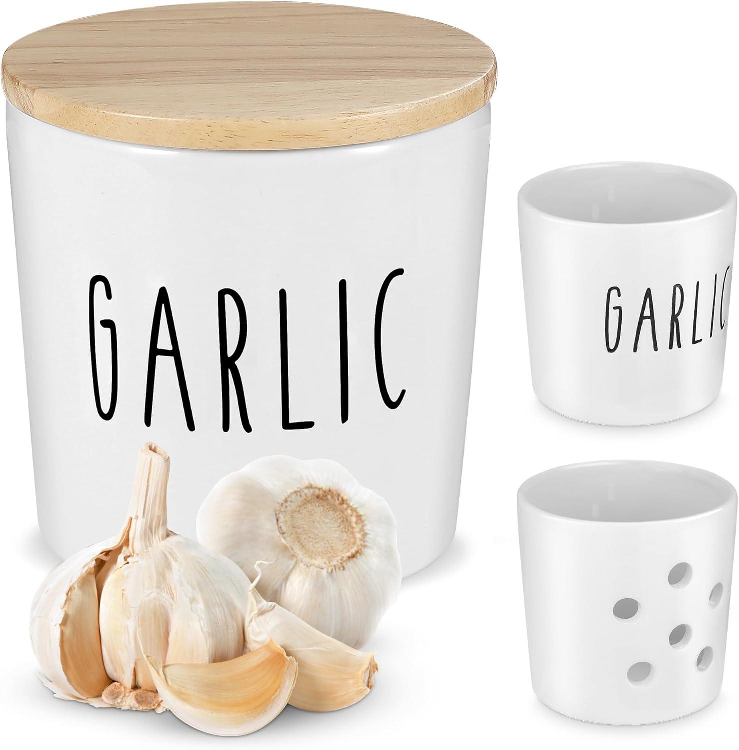 Surprising Insight: Glass vs. Wood Garlic Keepers - Showdown!
