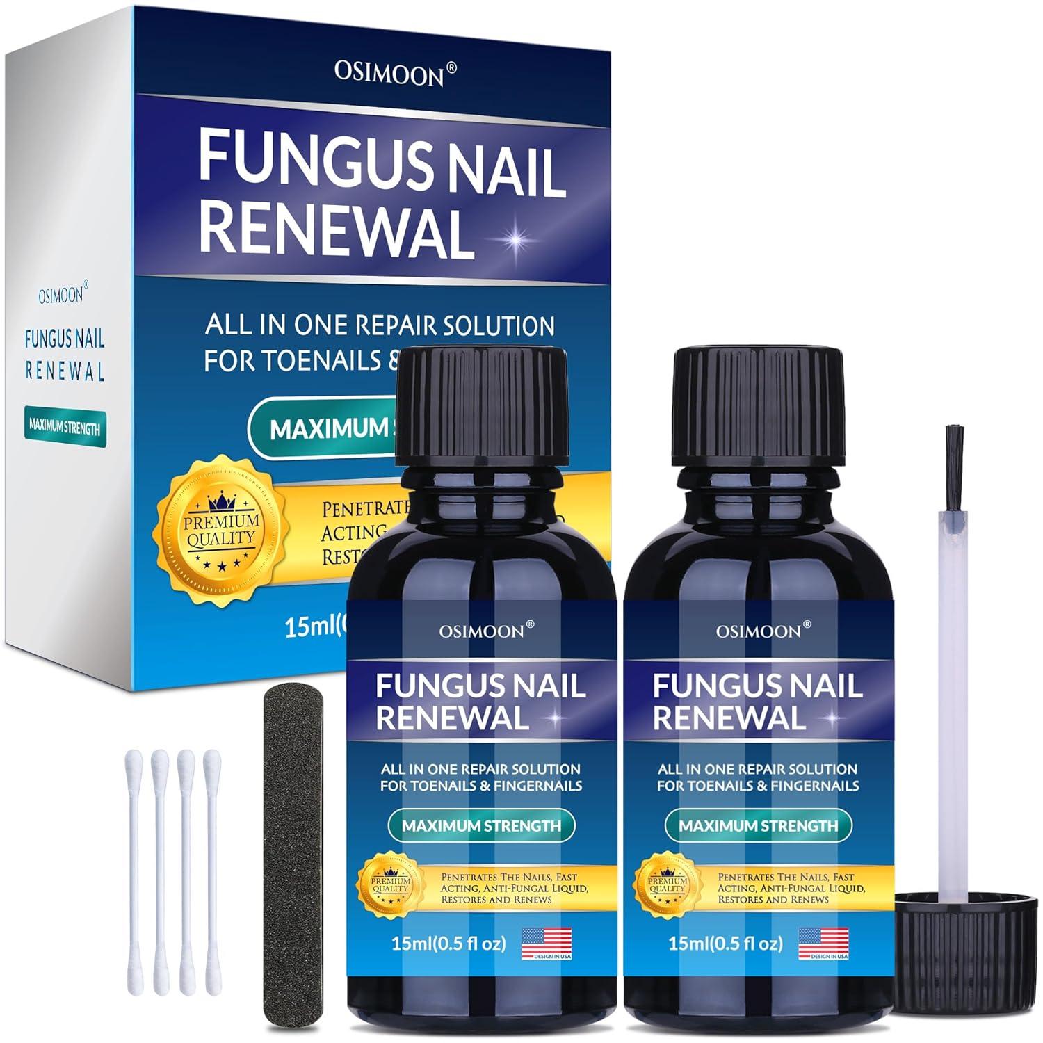 Blue Formula's Strength vs. Repair: Tested Fungus Treatment... (2-Packs) Showdown
