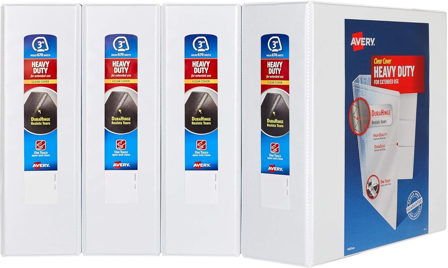 Avery versus One Touch: Tested 700-Sheet Binders pack!