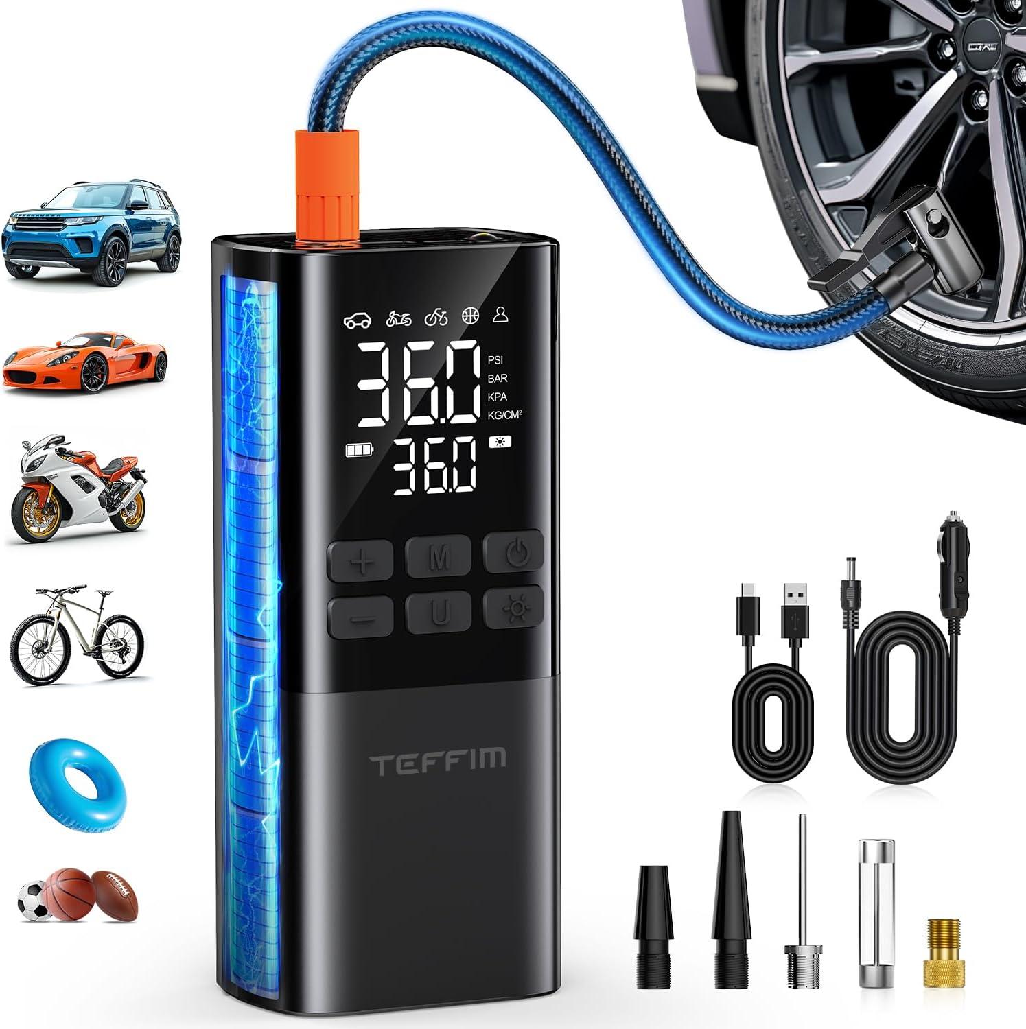 Compact Tire Inflator Showdown: Tested PSI & LED Light… (Packed Power)