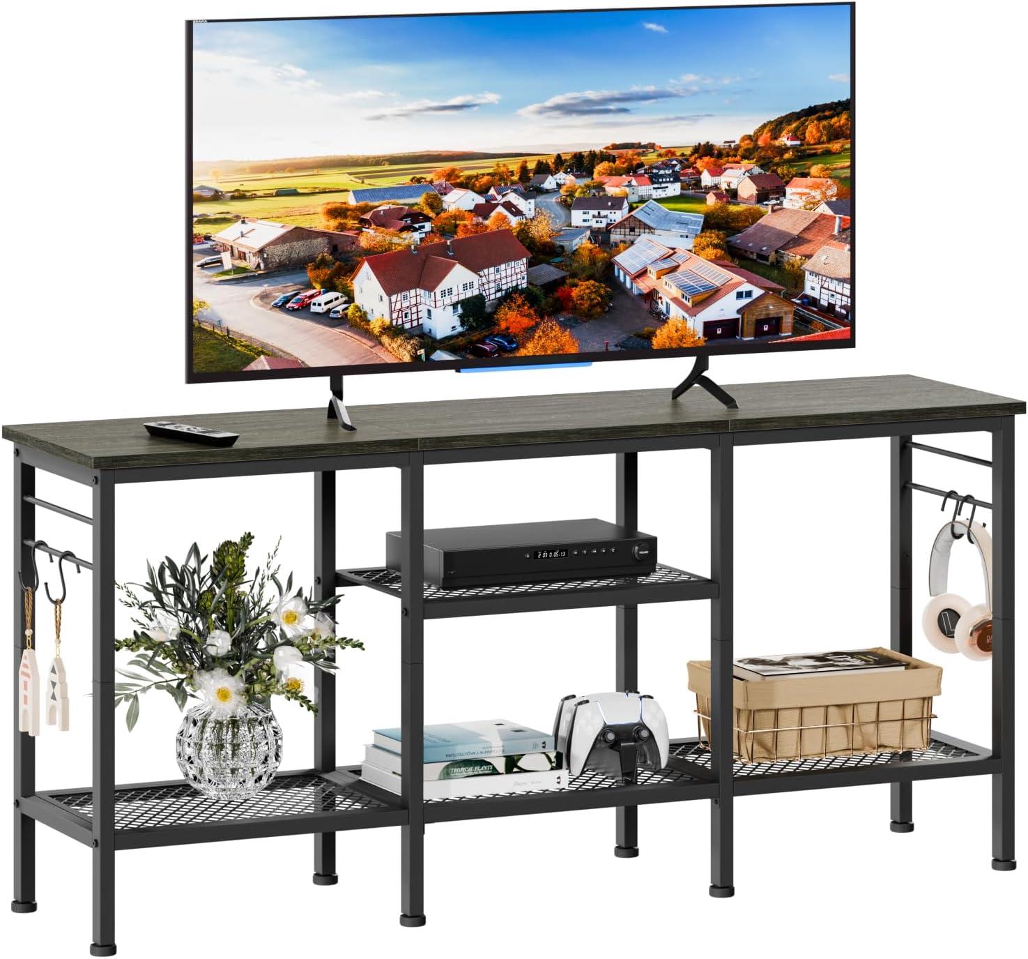 Furologee TV Stand Versus Open Storage: Tested Living Room Order