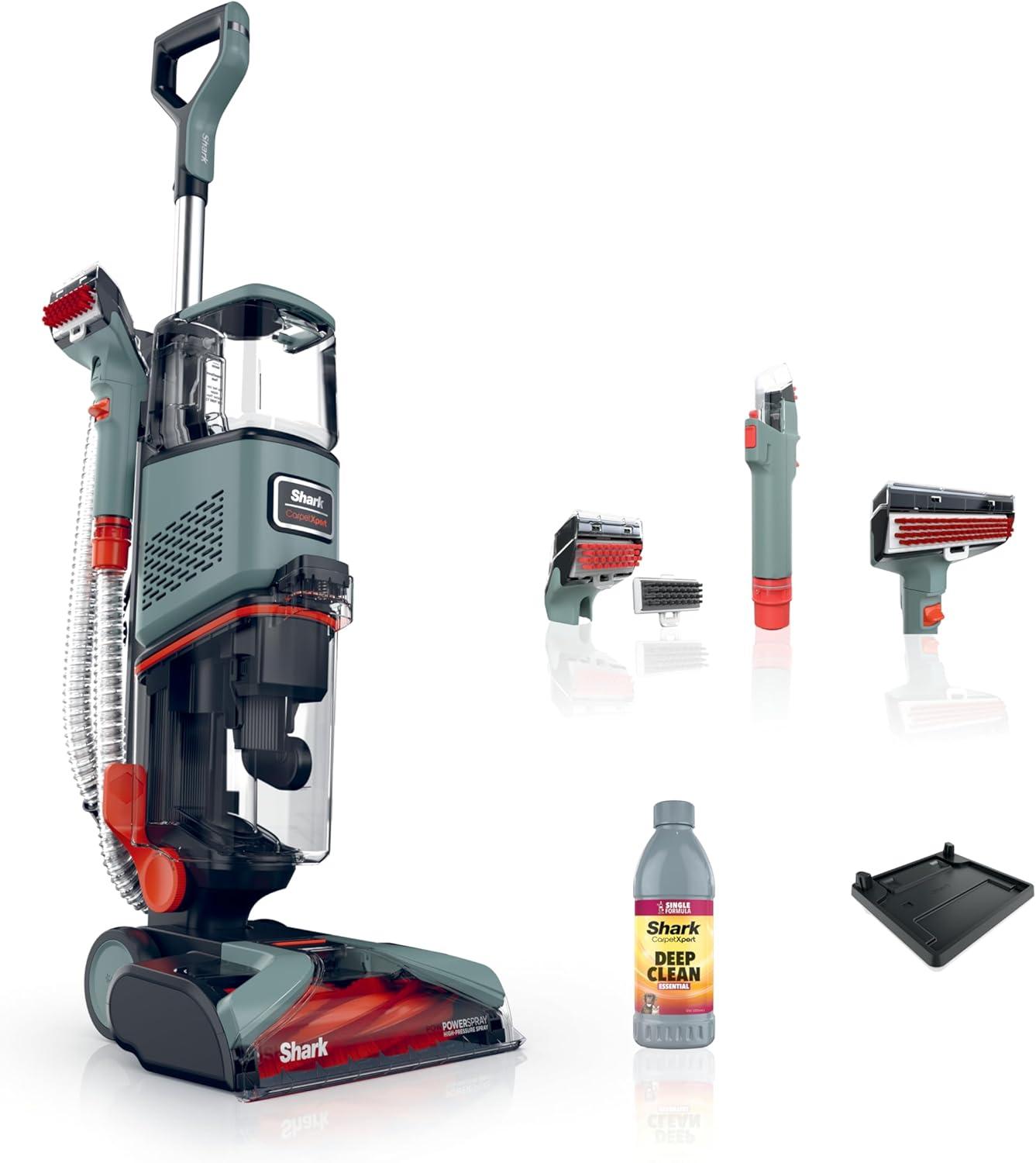 Shark CarpetXpert Compared Clean Tests Spot Versus Handheld Deal