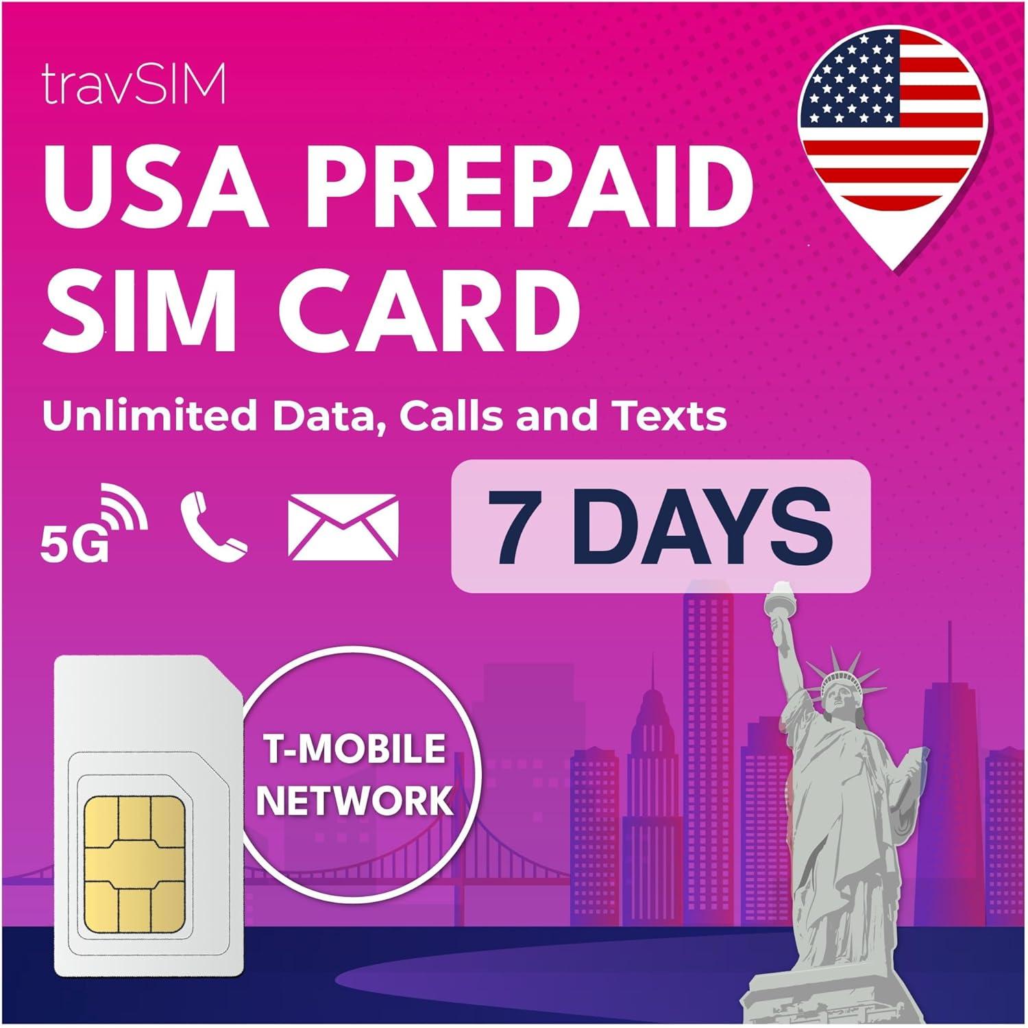 TravSIM vs T-Mobile: Tested SIM for Unmatched USA connectivity... Smart choice!