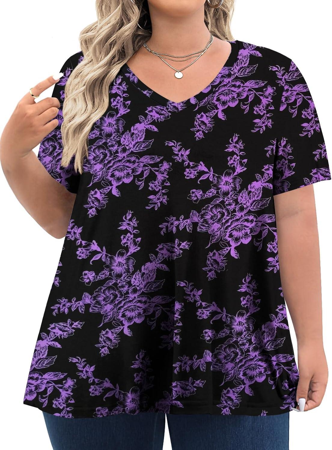 Floral Tunic Showdown: Surprising Fittested In Plus Size Tops...Summer Trend Alert!