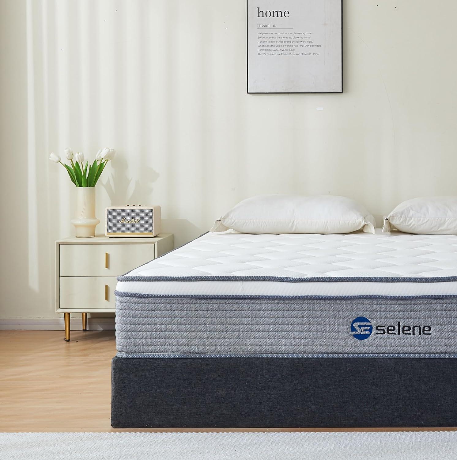 Enjoy Comfort Versus Support—12Inch King Case-tested Relief Carbon