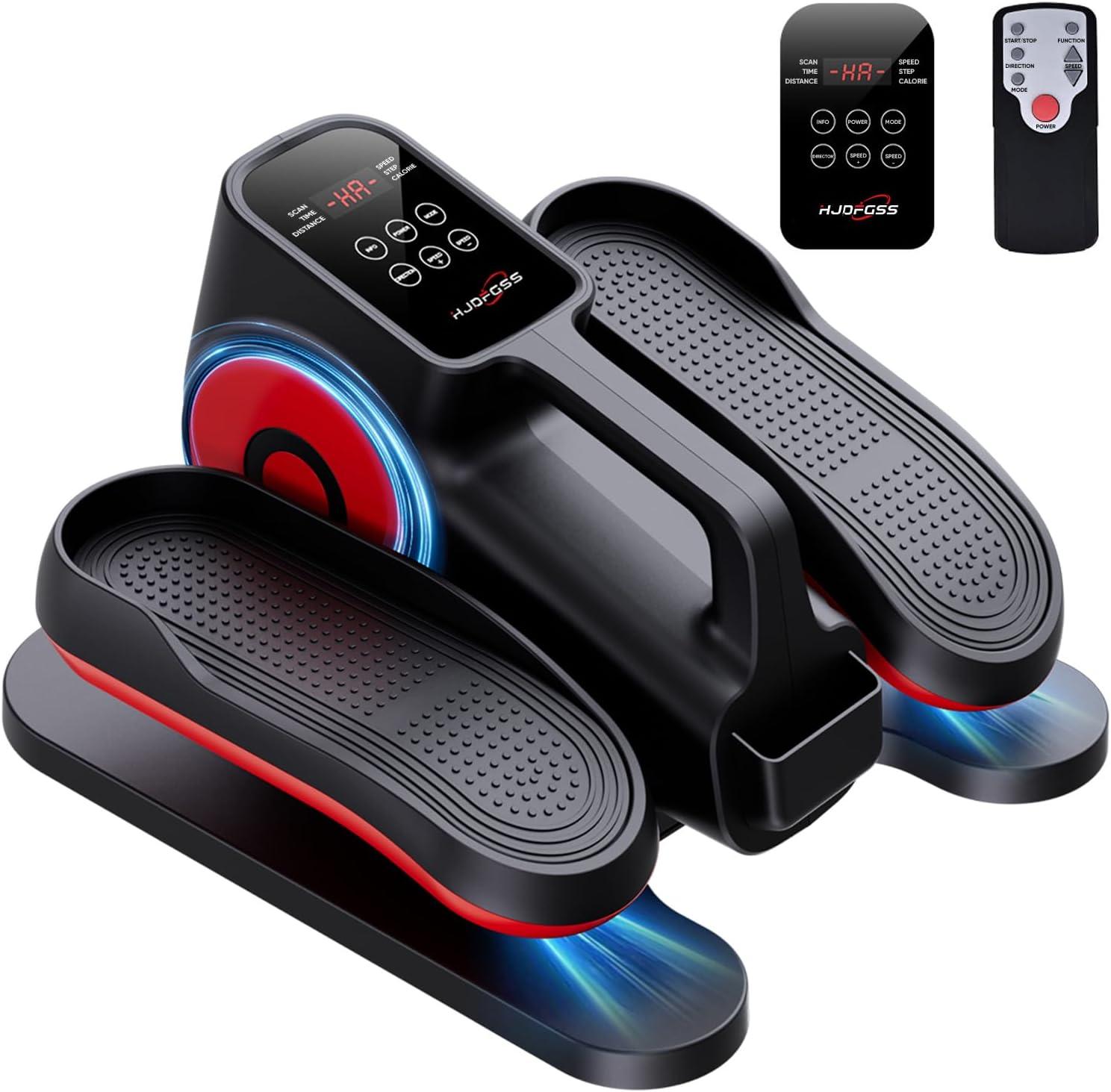 Compare Under-Desk Elliptical Remote Controlled elliptical vs Pedal exerciser... Tested: Senior Trends
