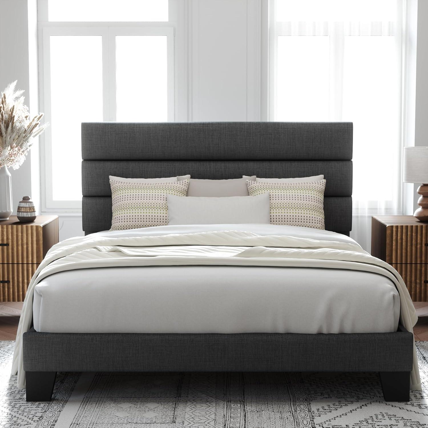 Versus Traditional: Surprising Assembly Insight On Dark Grey Queen Bed