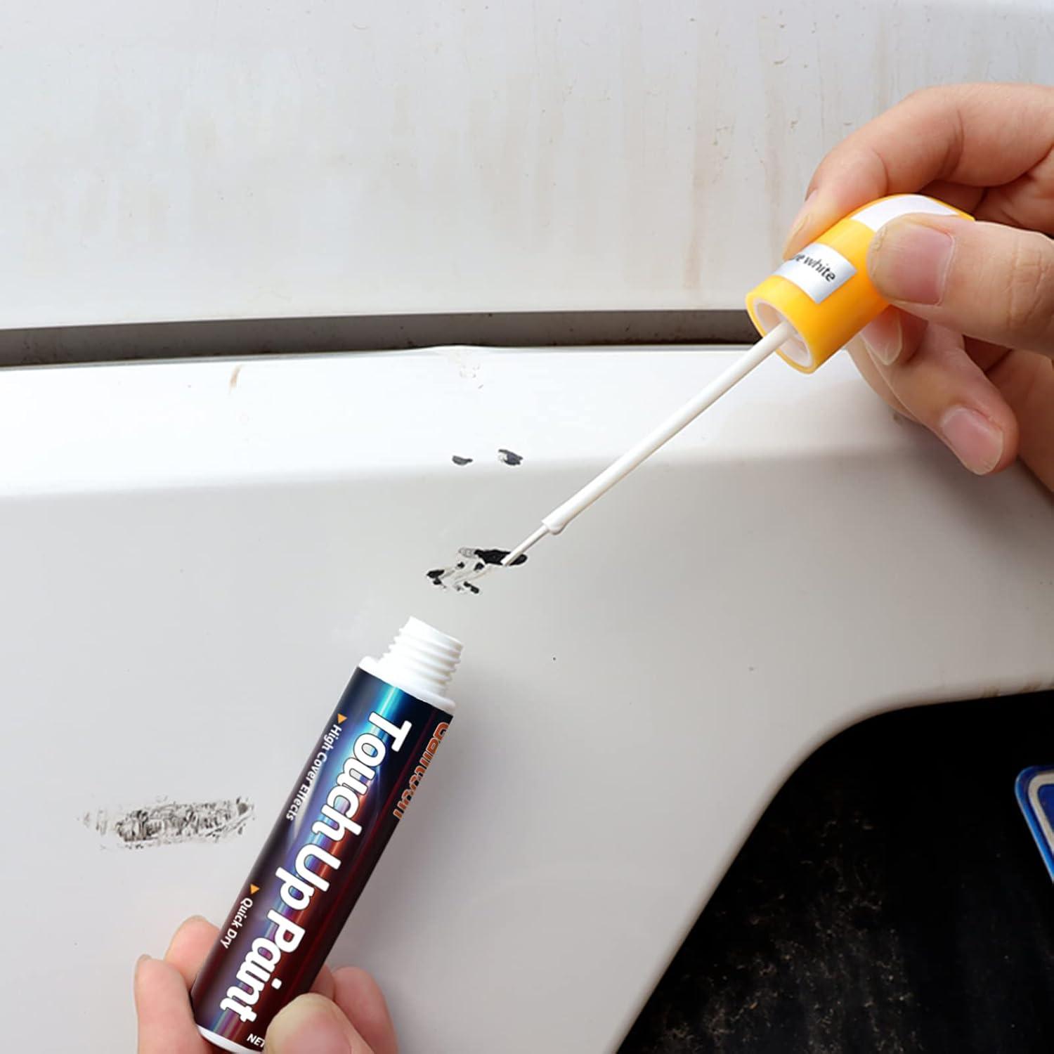White Car Scratch Repair: Versus Touch-Up Pens – Tested, Quick Fix for Minor Paint Scuffs