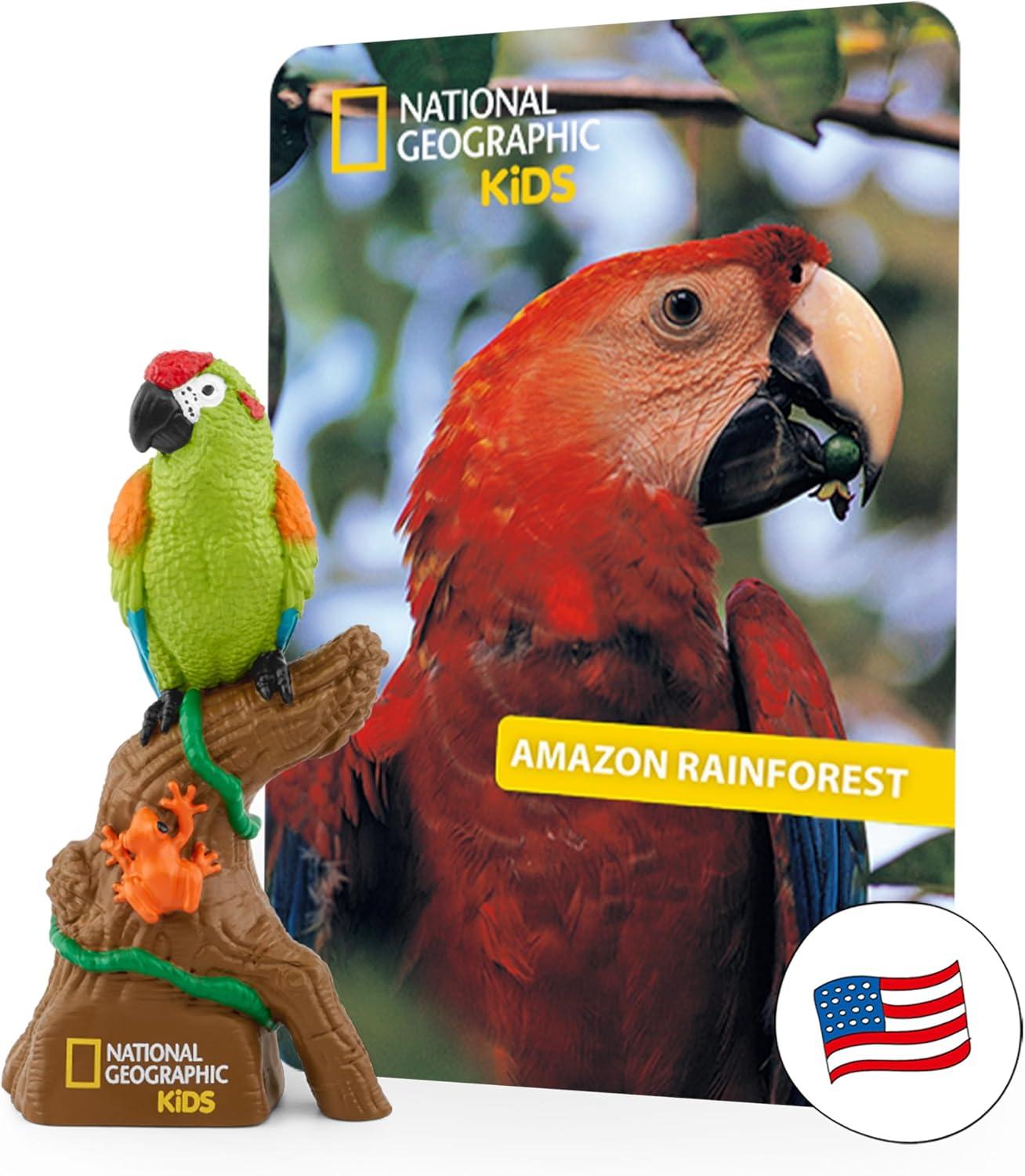 Amzn: Rainforest Sounds Toy tested for surprise Amazon immersion