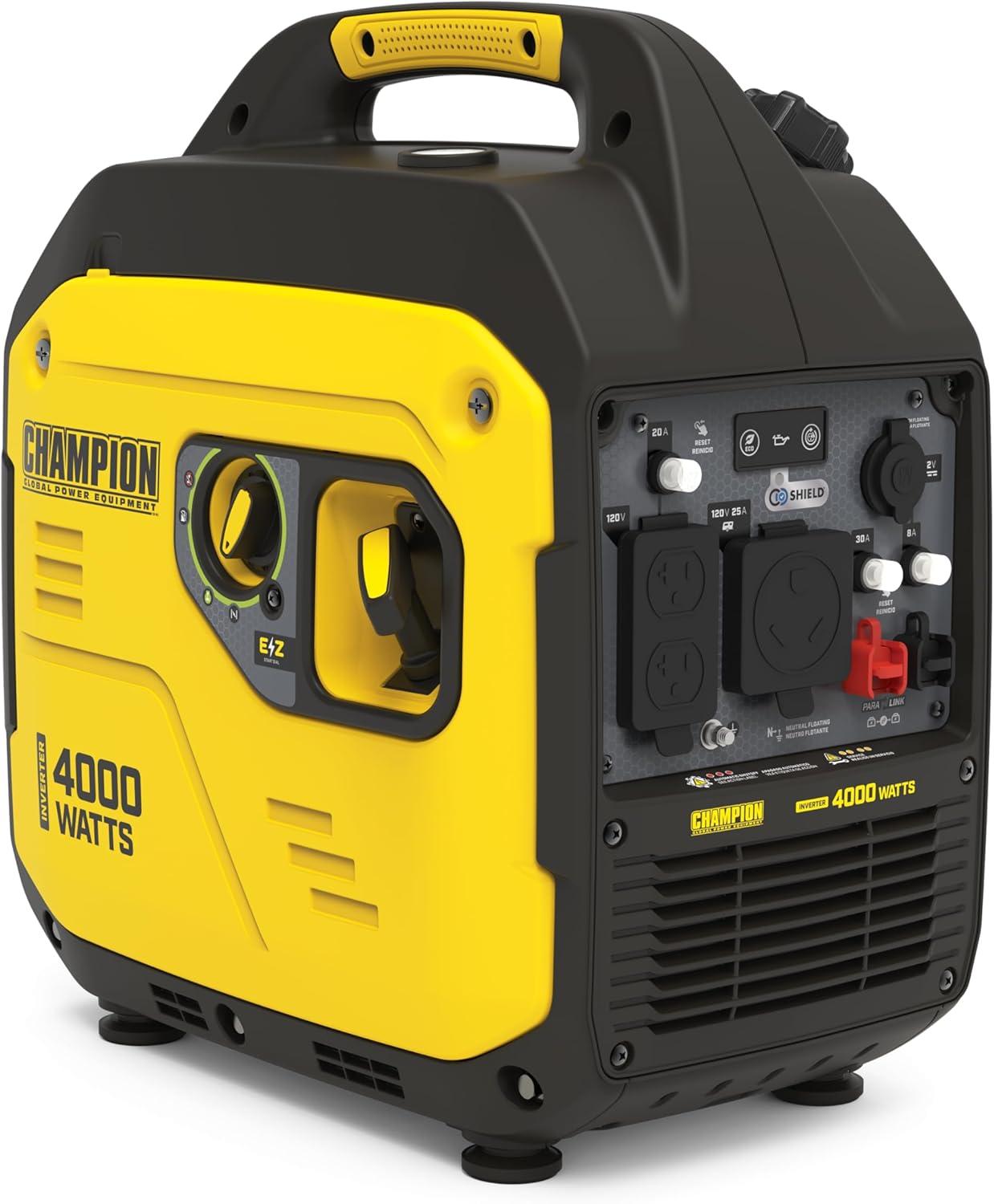4000W Champion vs. Quiet Generator: Verified Power Performance