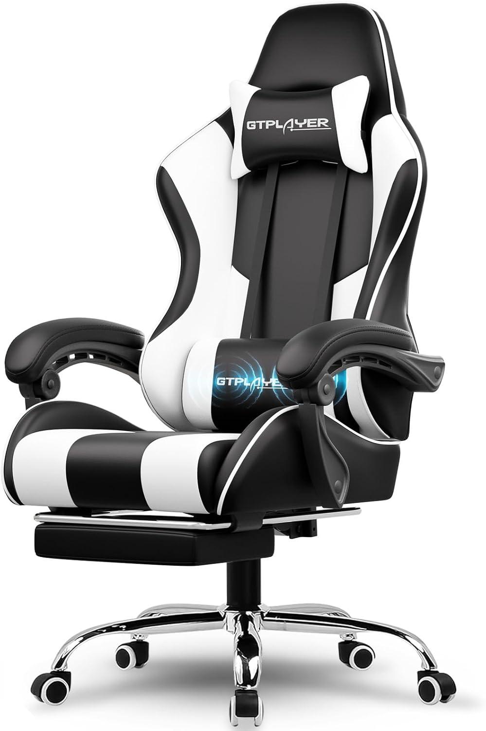 Surprising Versus: GTPLAYER Chair Review - Height & Lumbar Support Compedined... For Gaming+Office!