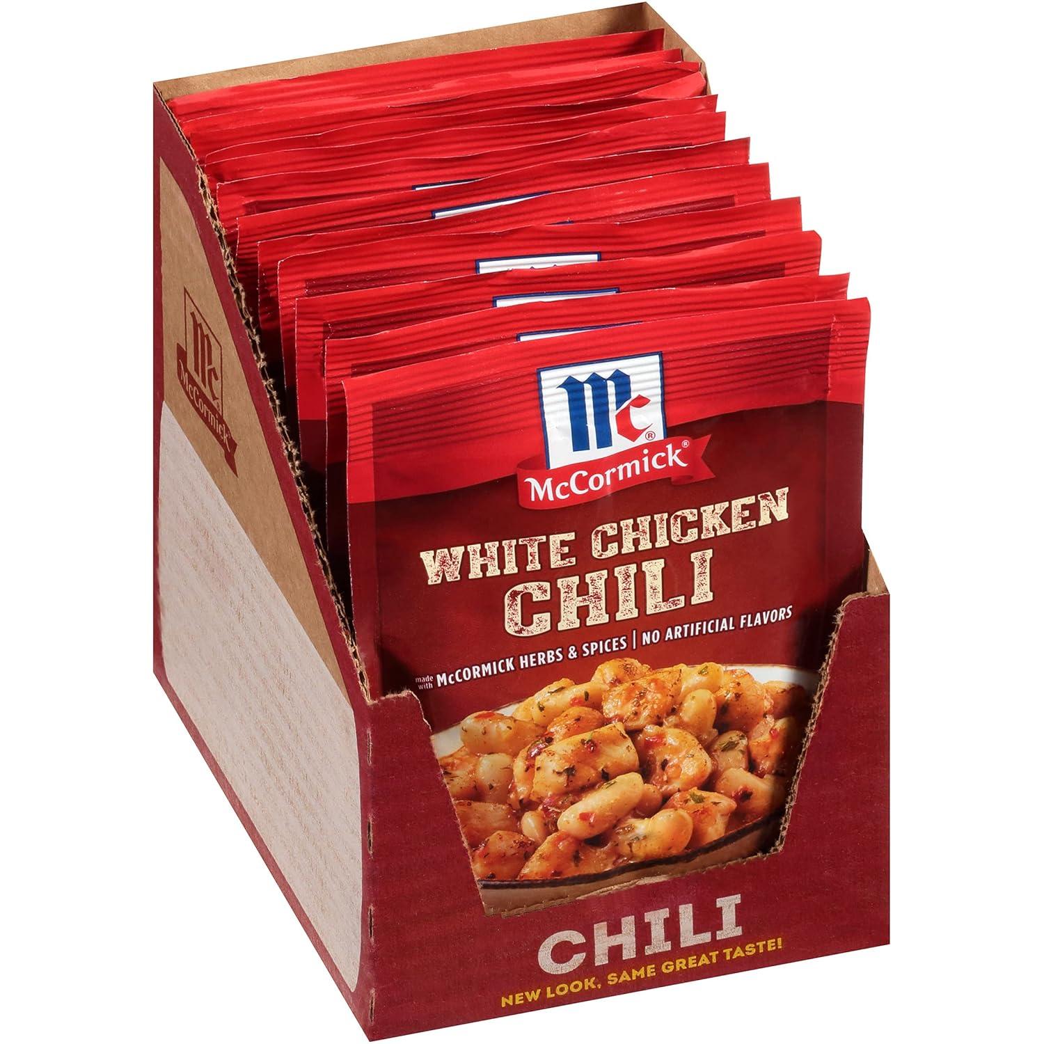 McCormick Chili Power tested: Heat vs. ease in 12-packs... Perfect for casual weeknights!