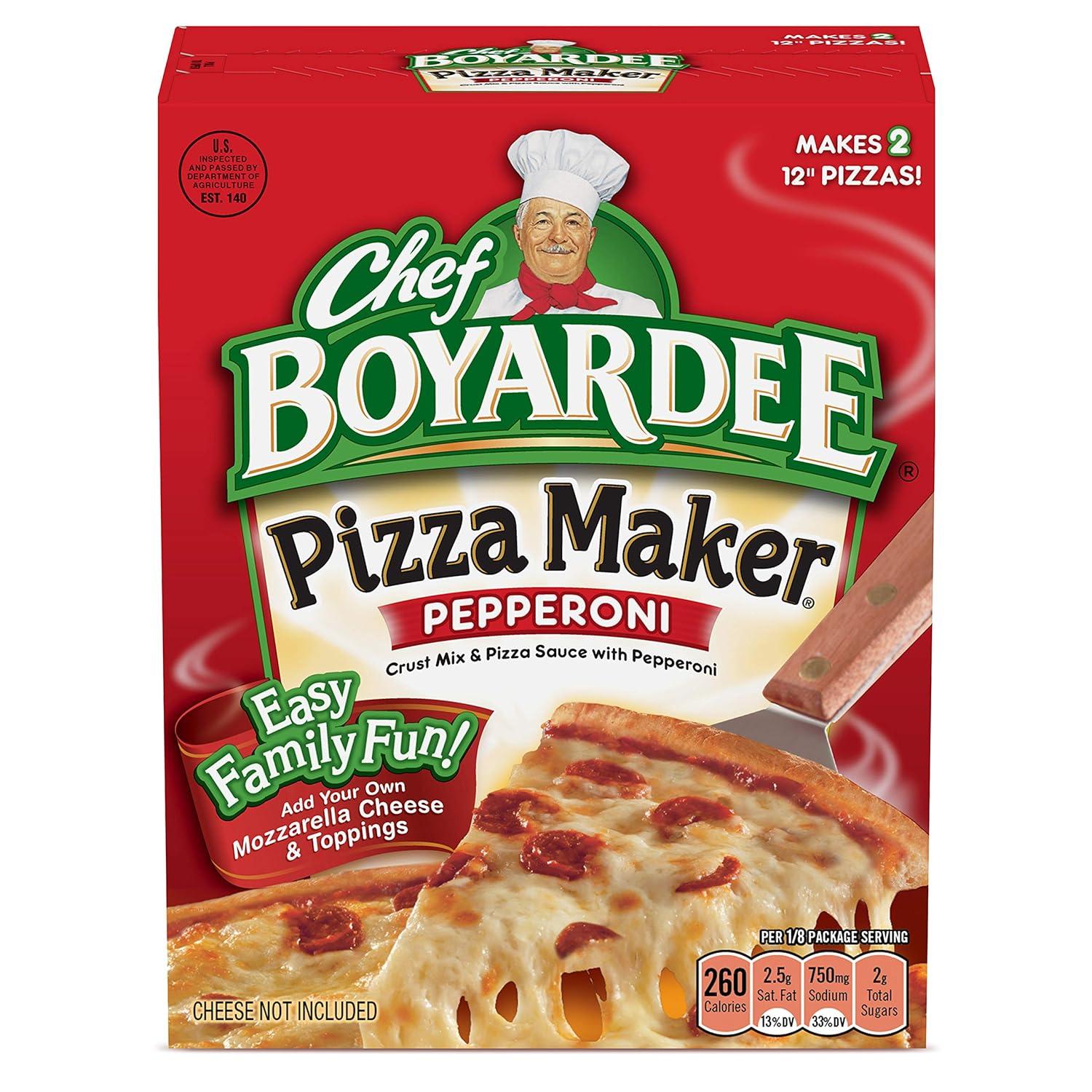 Boyardee Pizza Maker Tested Versus Fresh... Surprise: Convenience Wins!