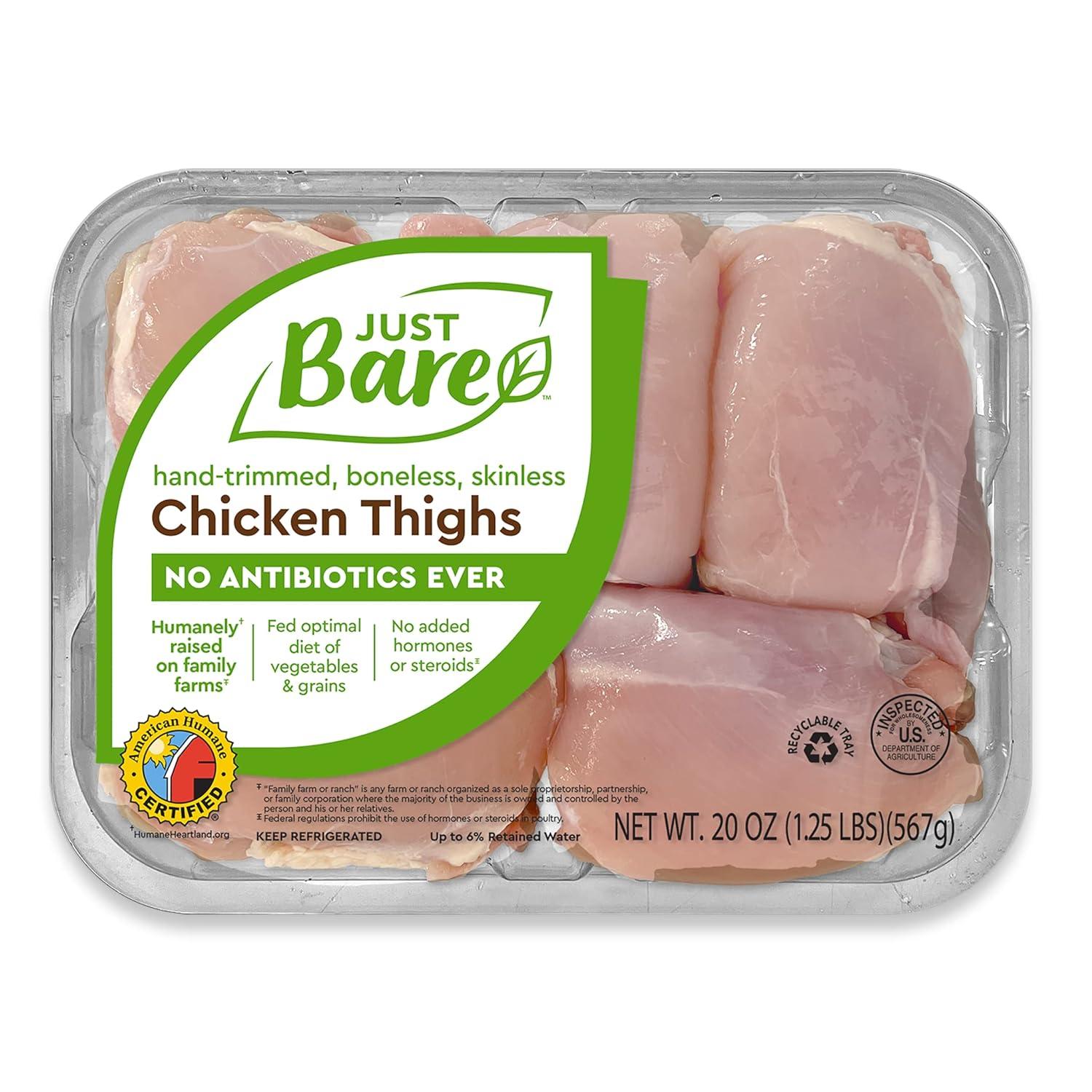 Just Bare Chicken Thighs Compared: Fresh, Antibiotic-Free... Surprising Insight!