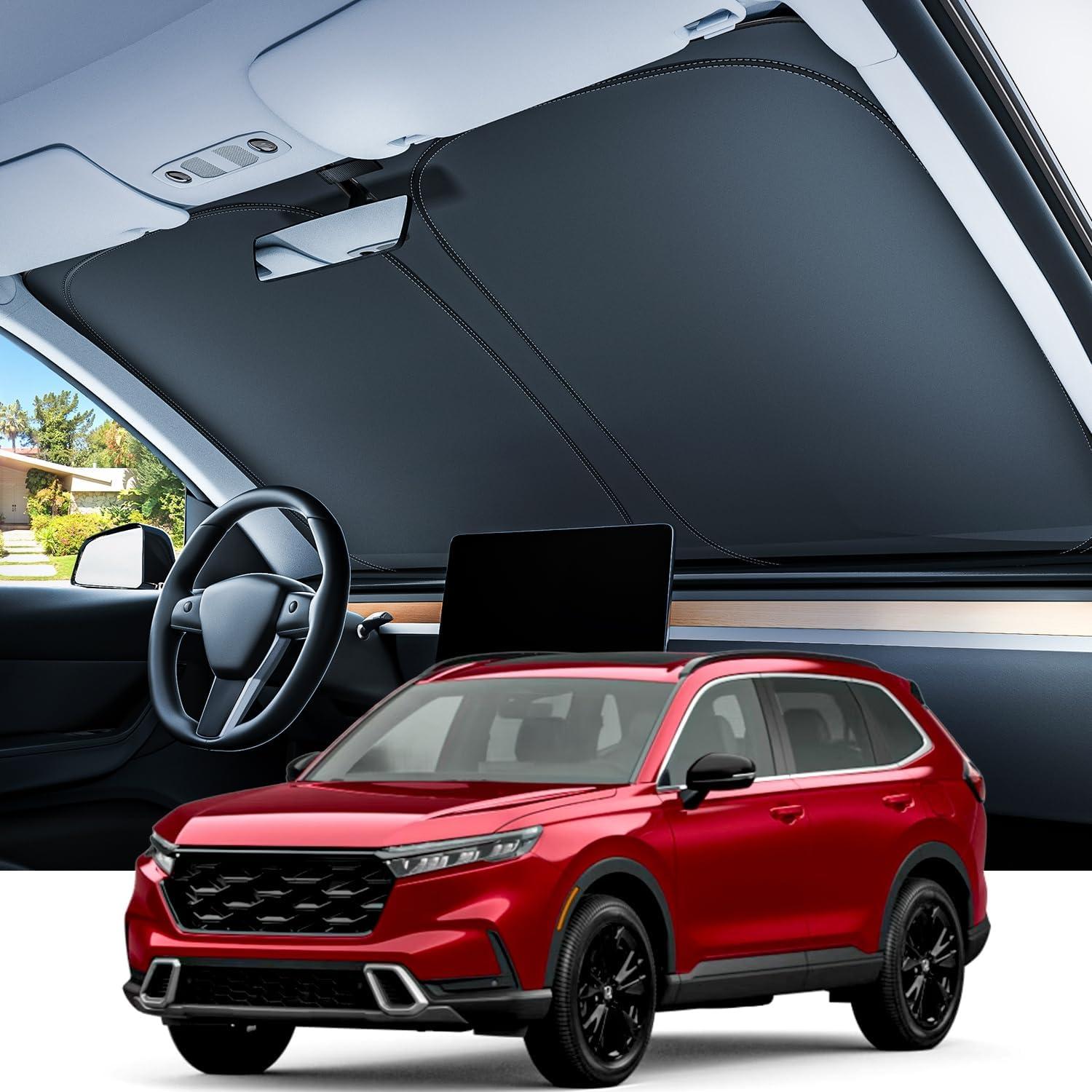 REEVAA Cool tested Sun Shade Versus StoreBag: Surprising SUV Insight