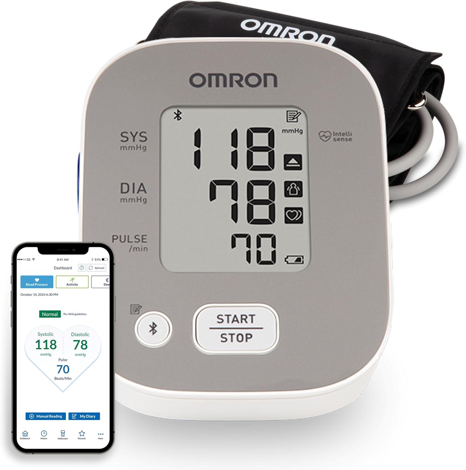 OMRON Blood Pressure mon vs Smart Telehealth tested, FSA.Save insight