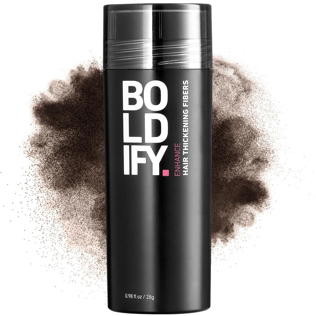 Boldify Hair Fibers (28g) - 14 Shades Tested for Thinning Hair Showdown