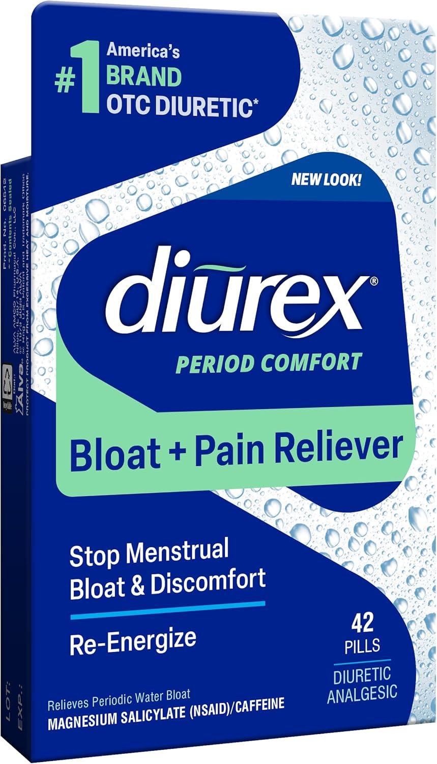 Diurex 42-Count Water Pills Tested vs. Pain Relief: Surprising Travel Hack for Bloat & Cramps…