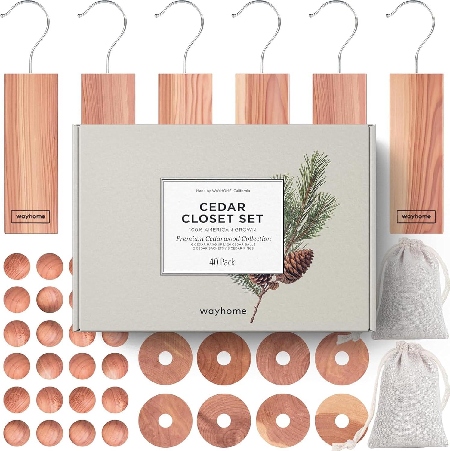Closet Air Fresheners Showdown: Cedar vs. Deodorizer Balls