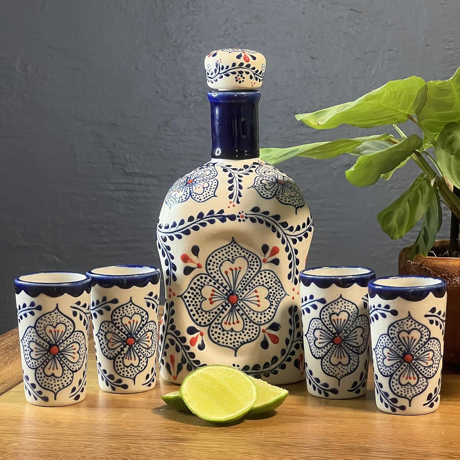 Surprising Handmade Tequila Glass Set: Eco-Friendly Sip Experience!