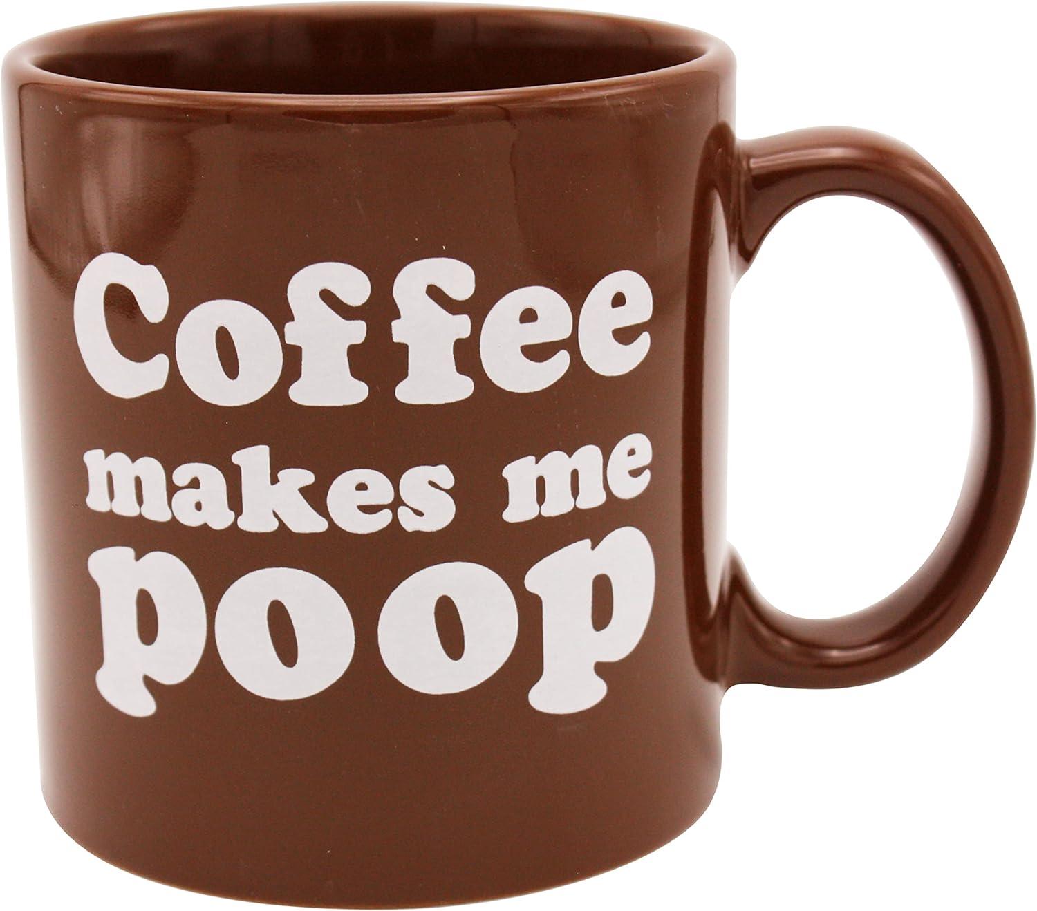 Surprising Coffee Mug Showdown: 22-Ounce vs. Funny Ceramic Design