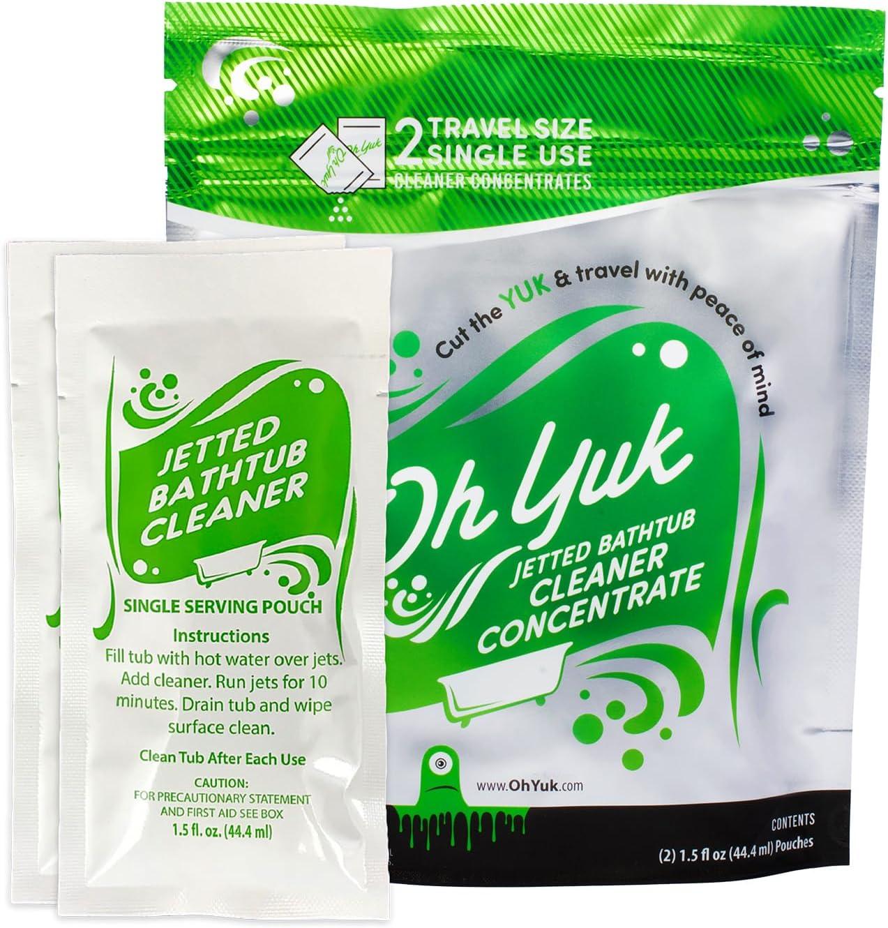 Oh Yuk Jetted Bathtub Cleaner Versus Travel-Friendly Pouches: Surprising Space-Saving Insight for Eco-Conscious Buyers