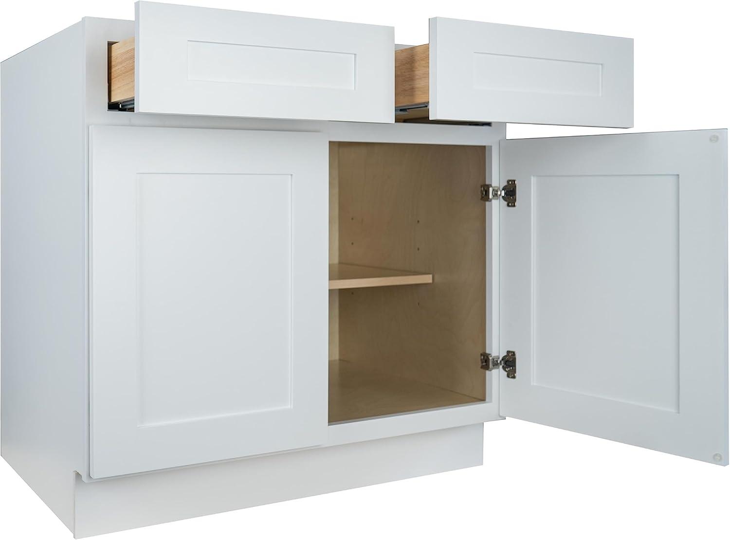 Shaker White Tested: Hollywood Cabinet's Ready Assembly for Modern Kitchens