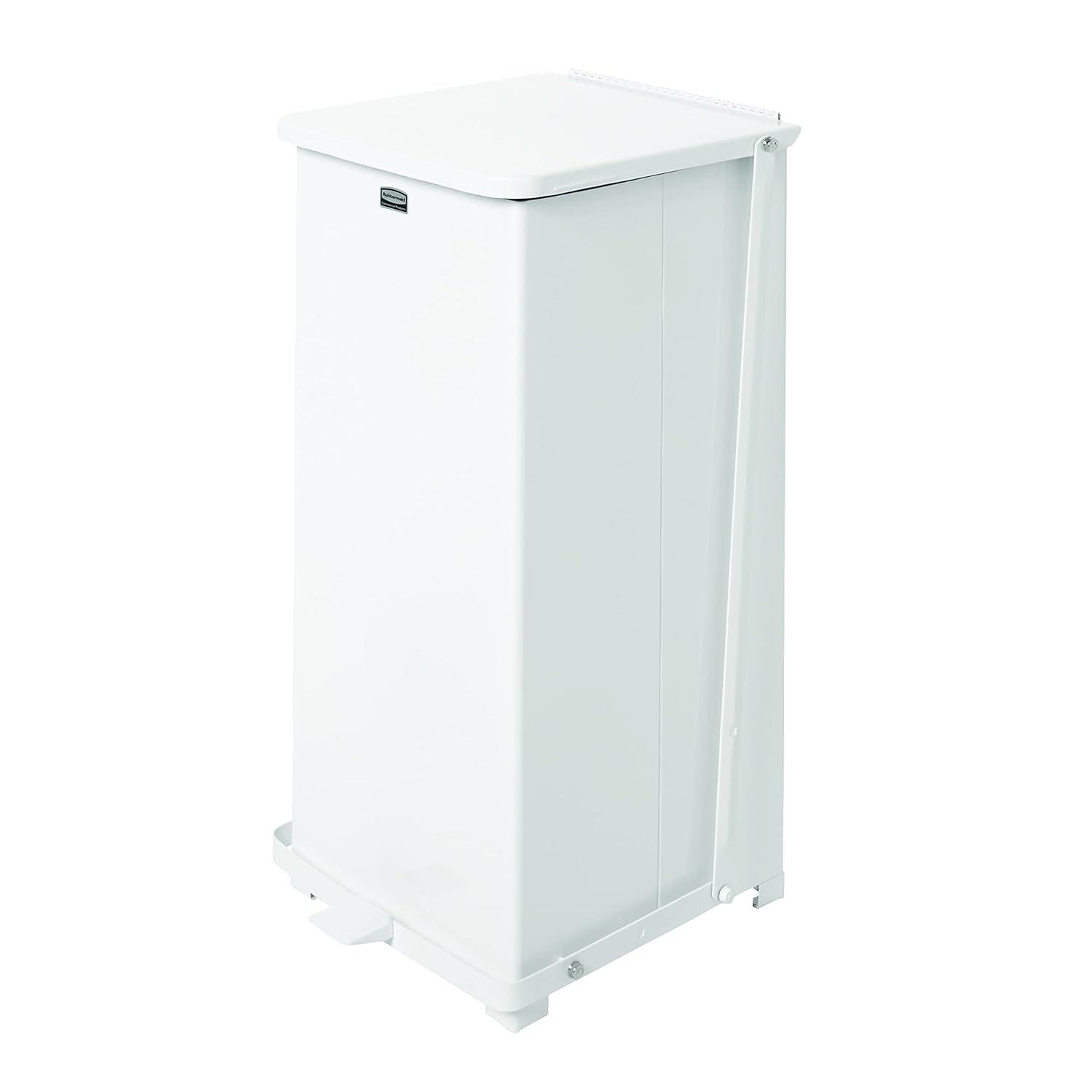 Versus Regular Cans: Rubbermaid Step-On Biohazard Can (13-Gallon) Tested in Healthcare