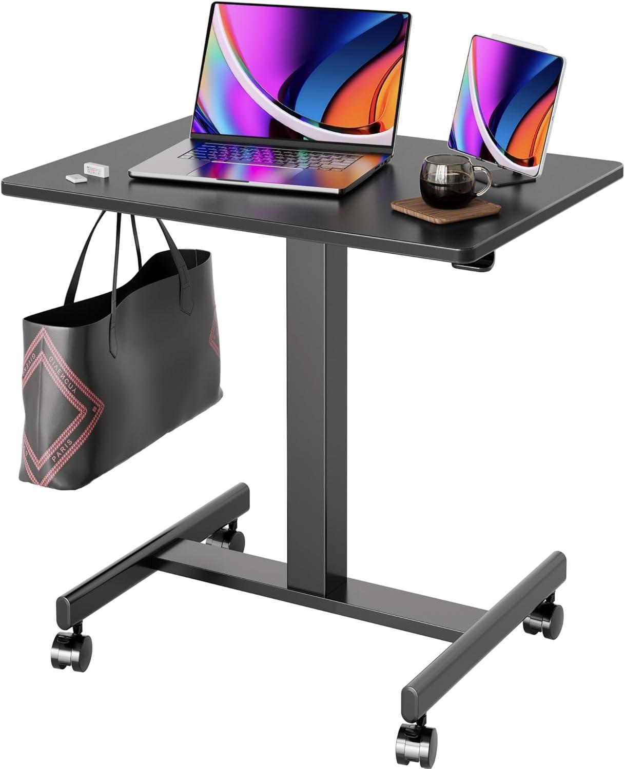 Space-Saving Showdown: Keyboard Tray vs. Standing Desk for Tiny Offices