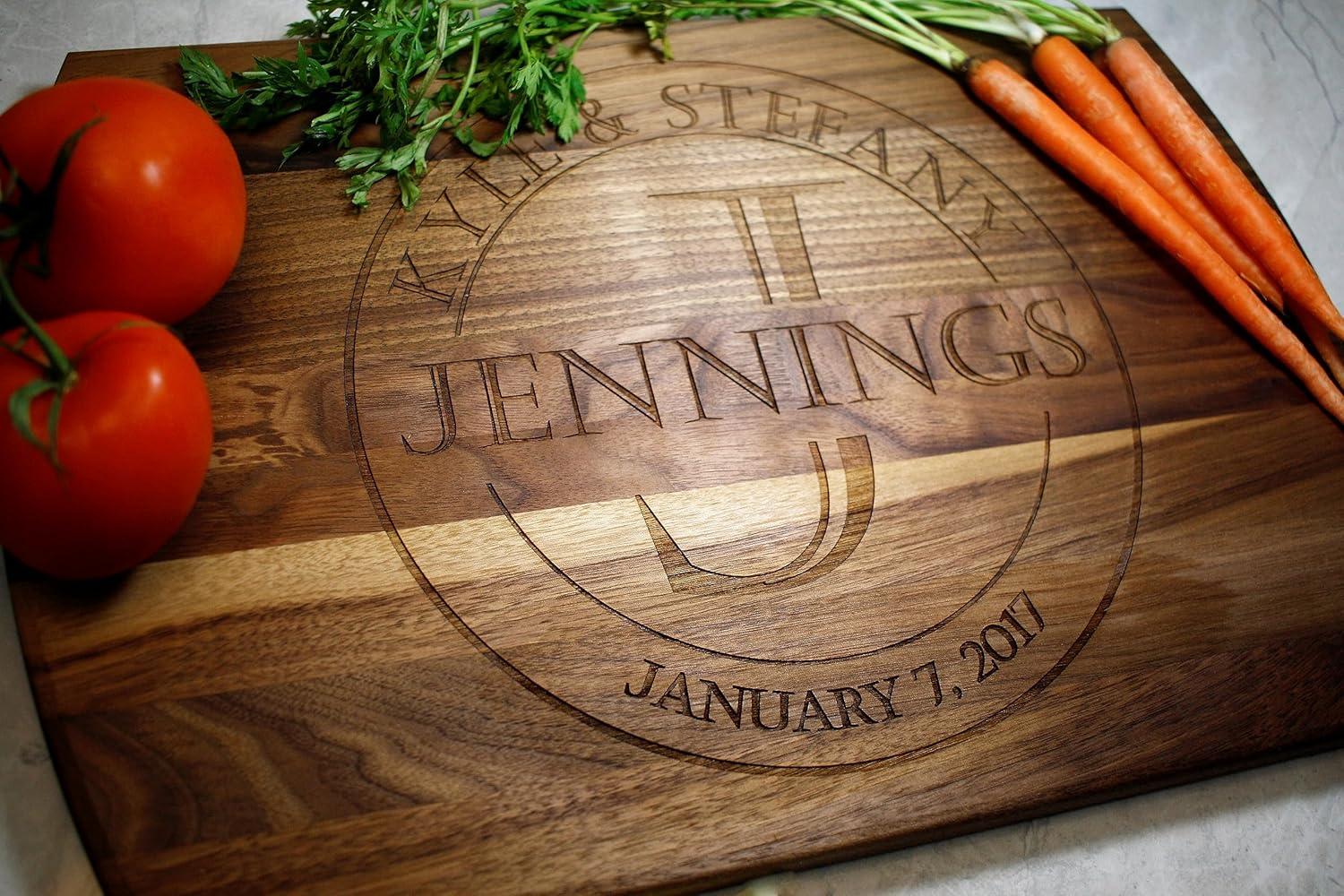 Laser Engraved Wood vs Custom Charcuterie Tested for Anniversaries & Father's Day Gifts
