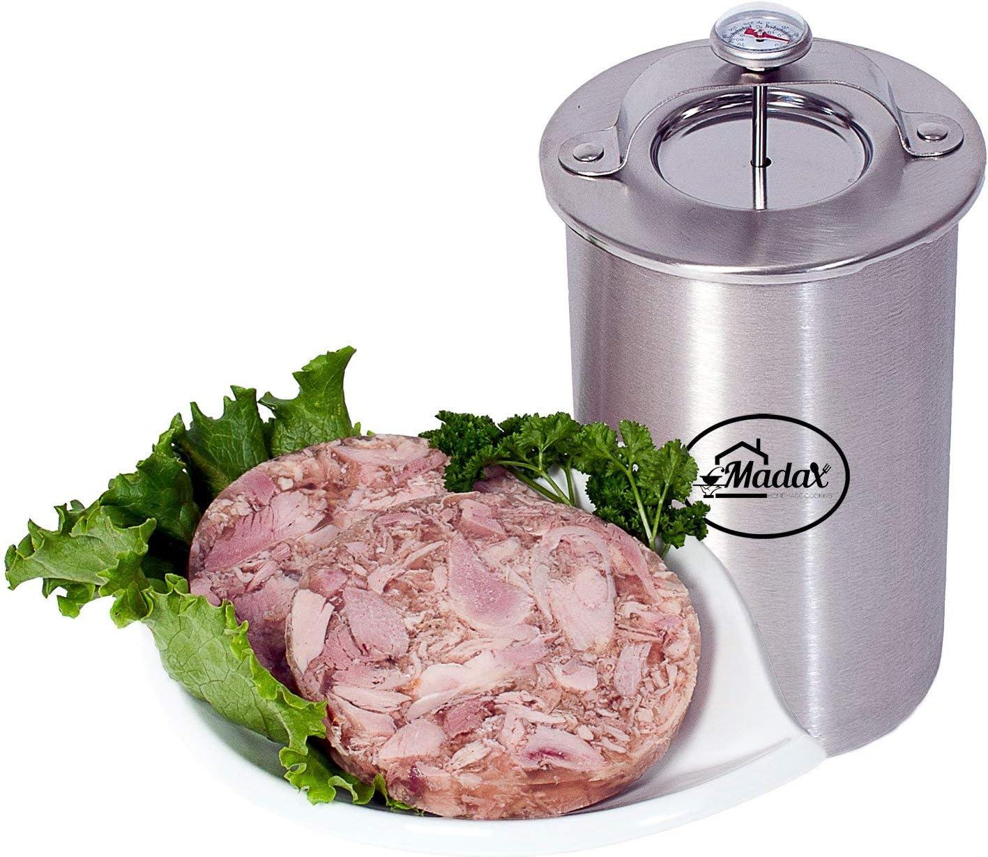 Madax Ham Maker vs Manual Press: Tested Thermometer & Cooking Bags for Healthy Deli Meat