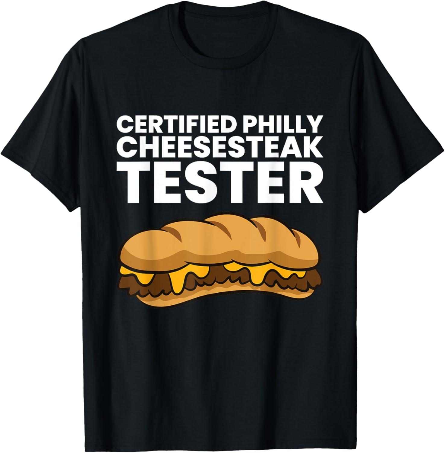 Philly Cheesesteak Tester Tested, Compared: T-Shirt Showdown for Foodies