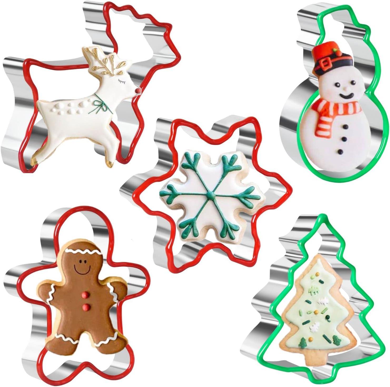 Christmas Cookie Cutter Showdown: 6-Piece vs 8-Piece Set