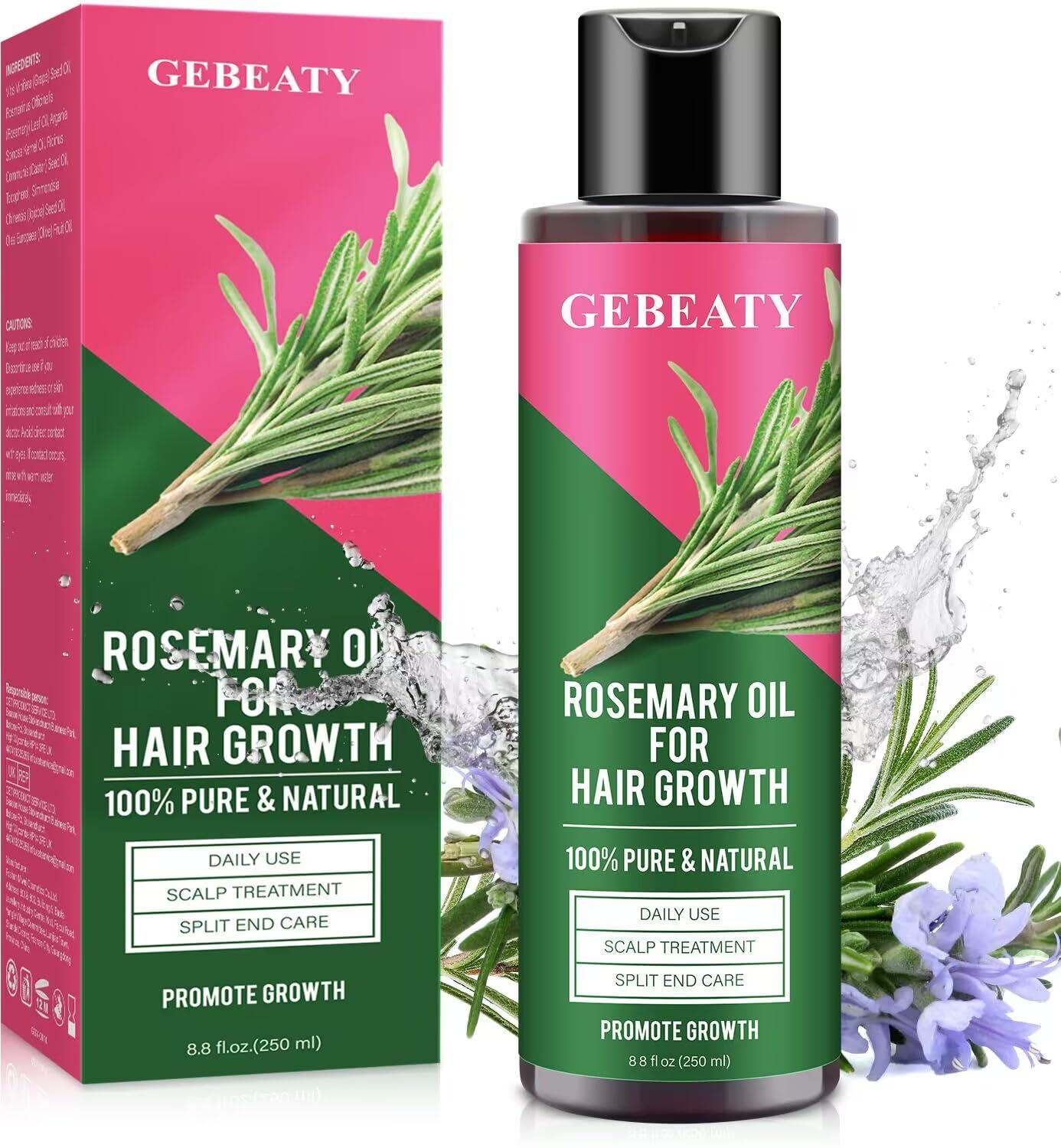 Rosemary Oil vs. Organic 8.8 Floz Hair Growth Serum: Scalp & Lash Benefits Tested