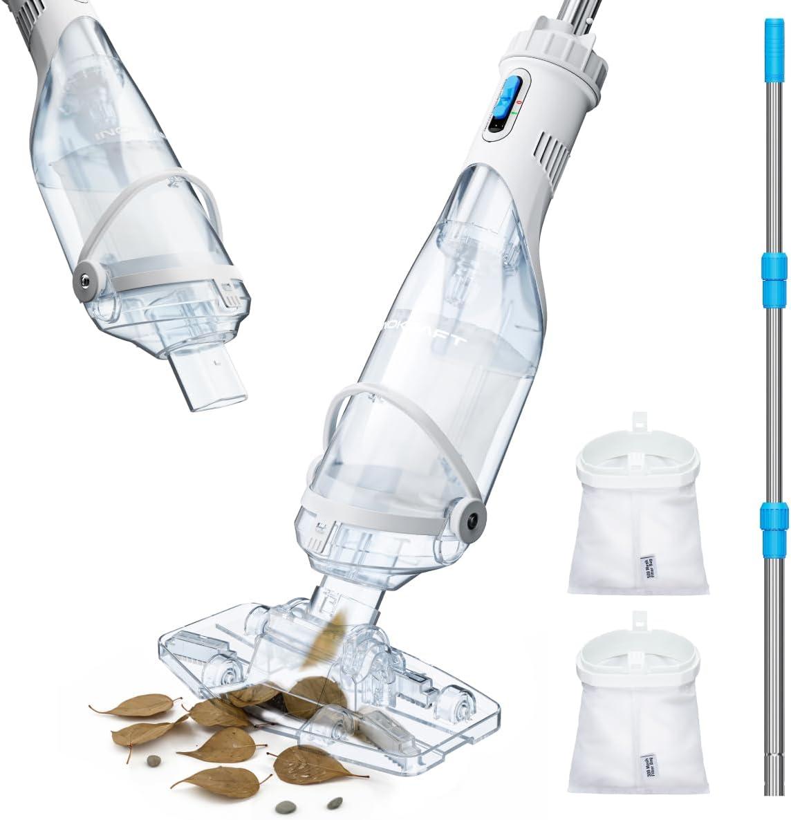 Cordless, Transparent Head Pool Vacuum Showdown: Tested for Leaf-Free 2024