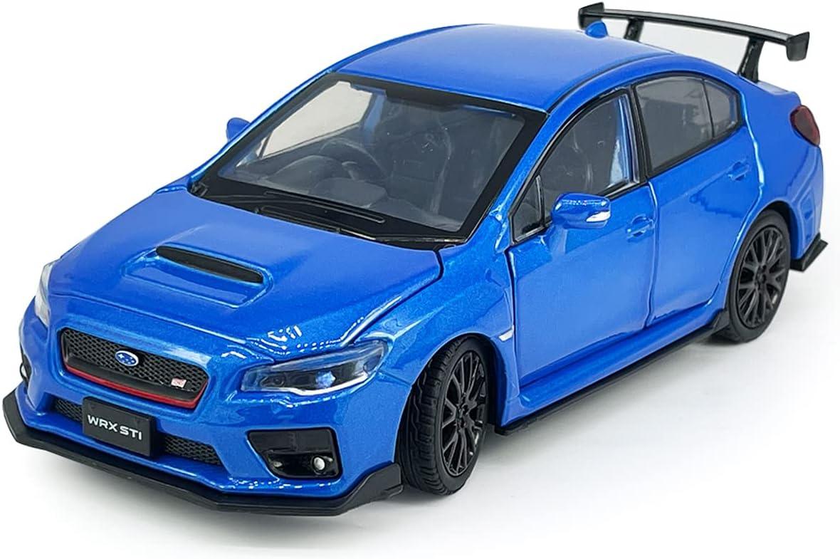 2016 Impreza WRX STI S207 Diecast vs. Plastics: Surprising Light, Open Doors, & Blue