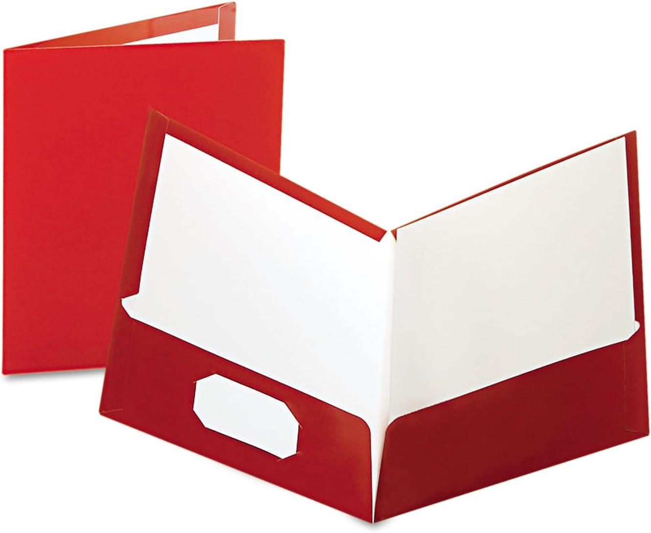 Oxford Laminated Twin-Pocket Folders Tested: 100-Sheet Capacity for Seasonal Use