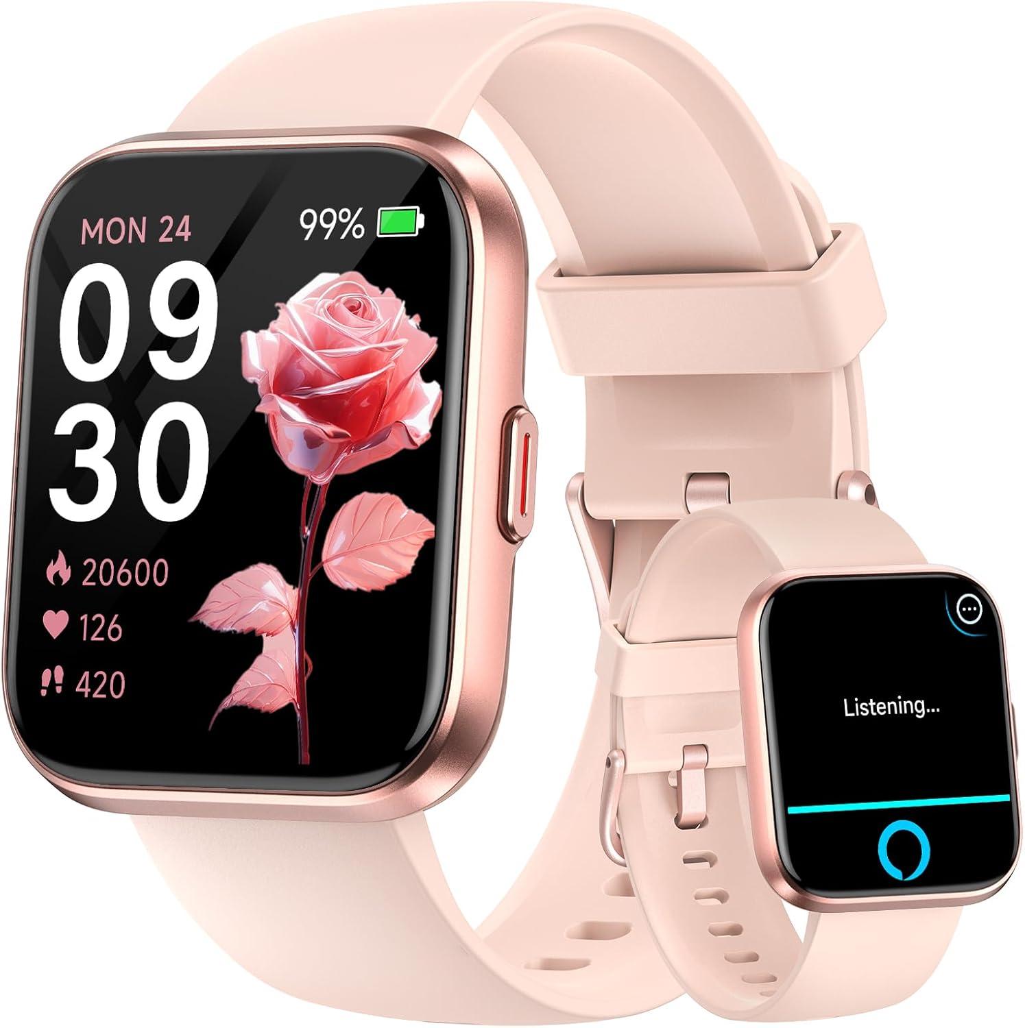 Smart Women's Watch Showdown: HD Screen, Alexa, 110 Sports Modes Tested for Fitness & Style