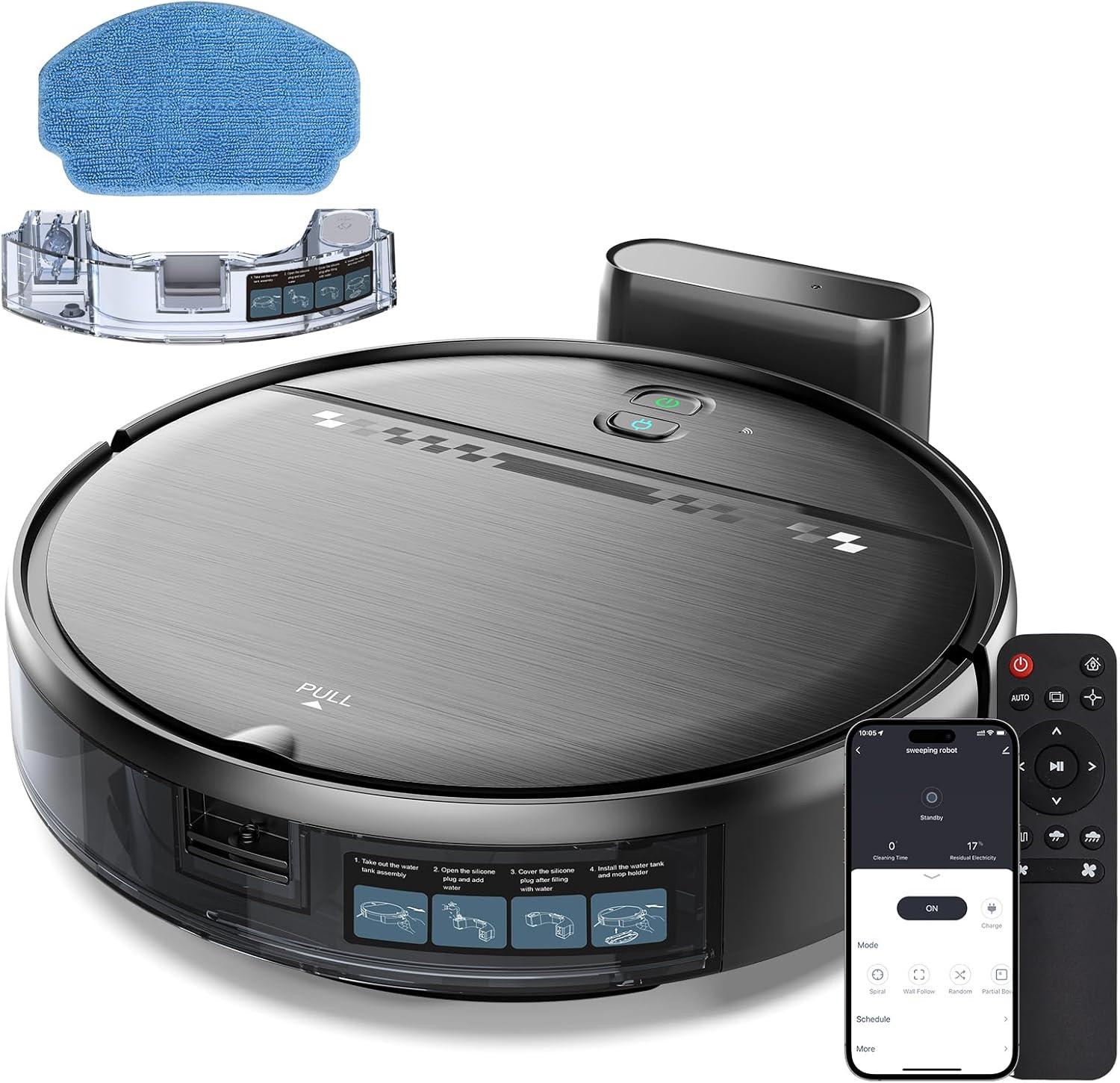 Smart Suction vs. Mopping: 2-in-1 Robot Vacuum Tested for Pet Hair & Carpets