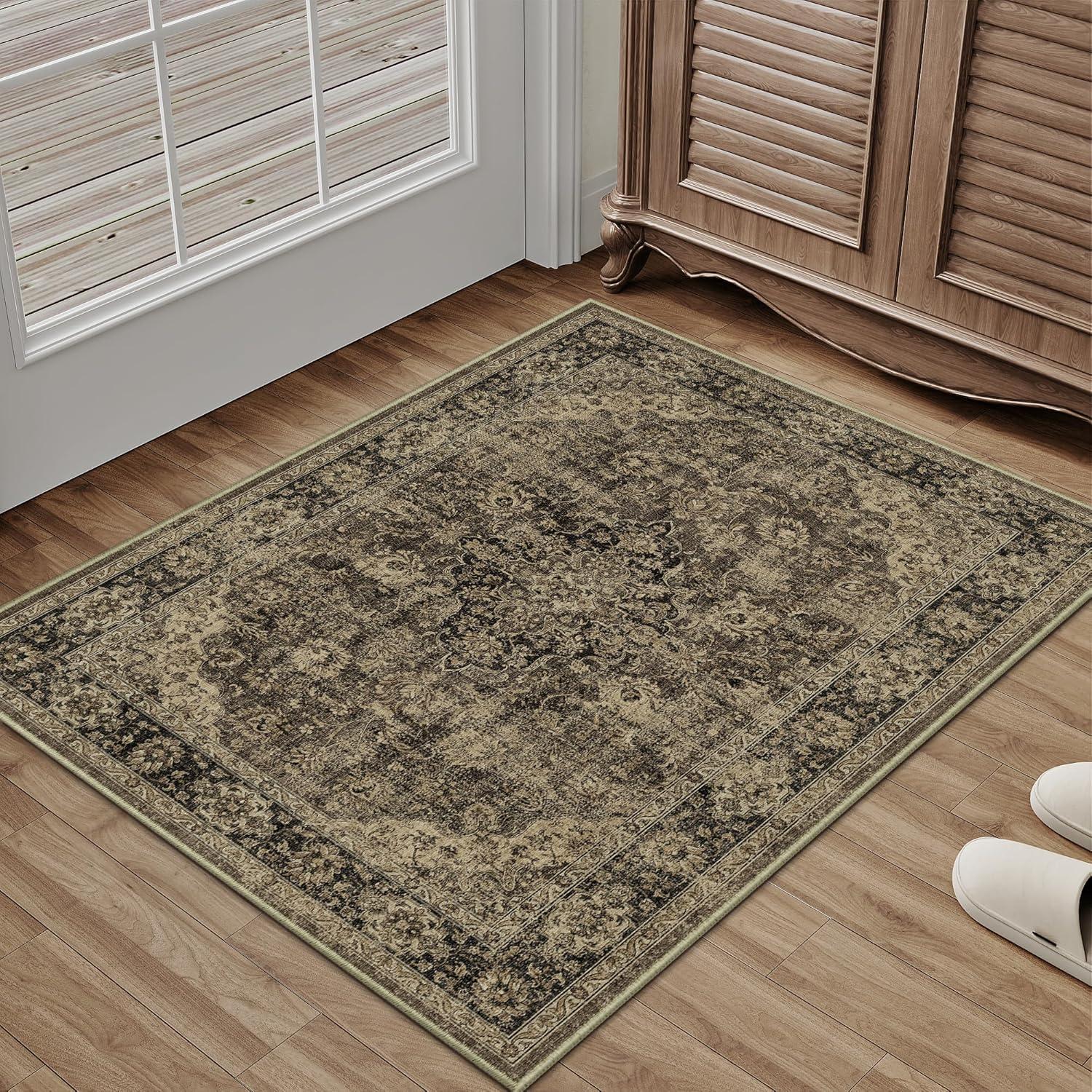 Surprising Insight: Vintage Rug Tested for Kitchen & Home Durability