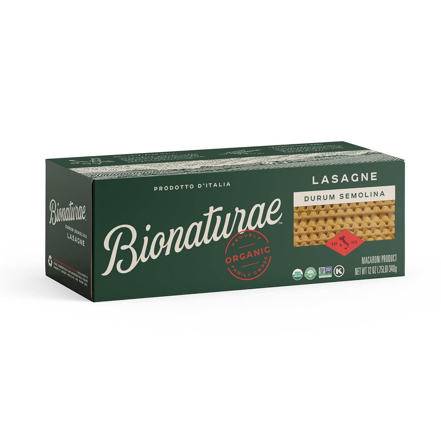 Showdown: Bionaturae's Non-GMO, High-Protein, and Italian-Crafted Lasagna Noodles