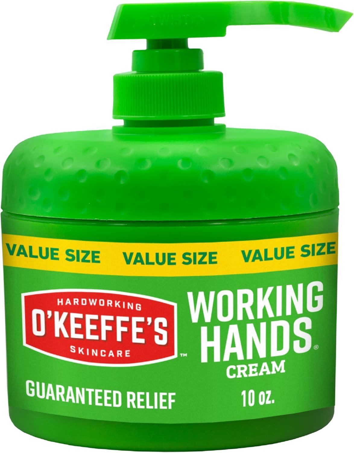 O'Keeffe's Working Hands Hand Cream Tested Vs. Regular Creams-Surprising Skincare for Extreme Dryness