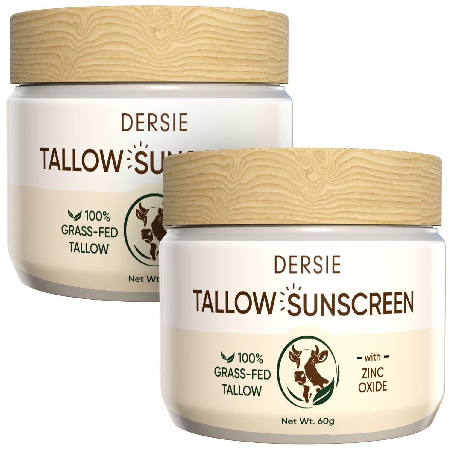 Surprising Sunscreen Showdown: Tallow's Non-Greasy + Zinc Oxide for Dry Skin